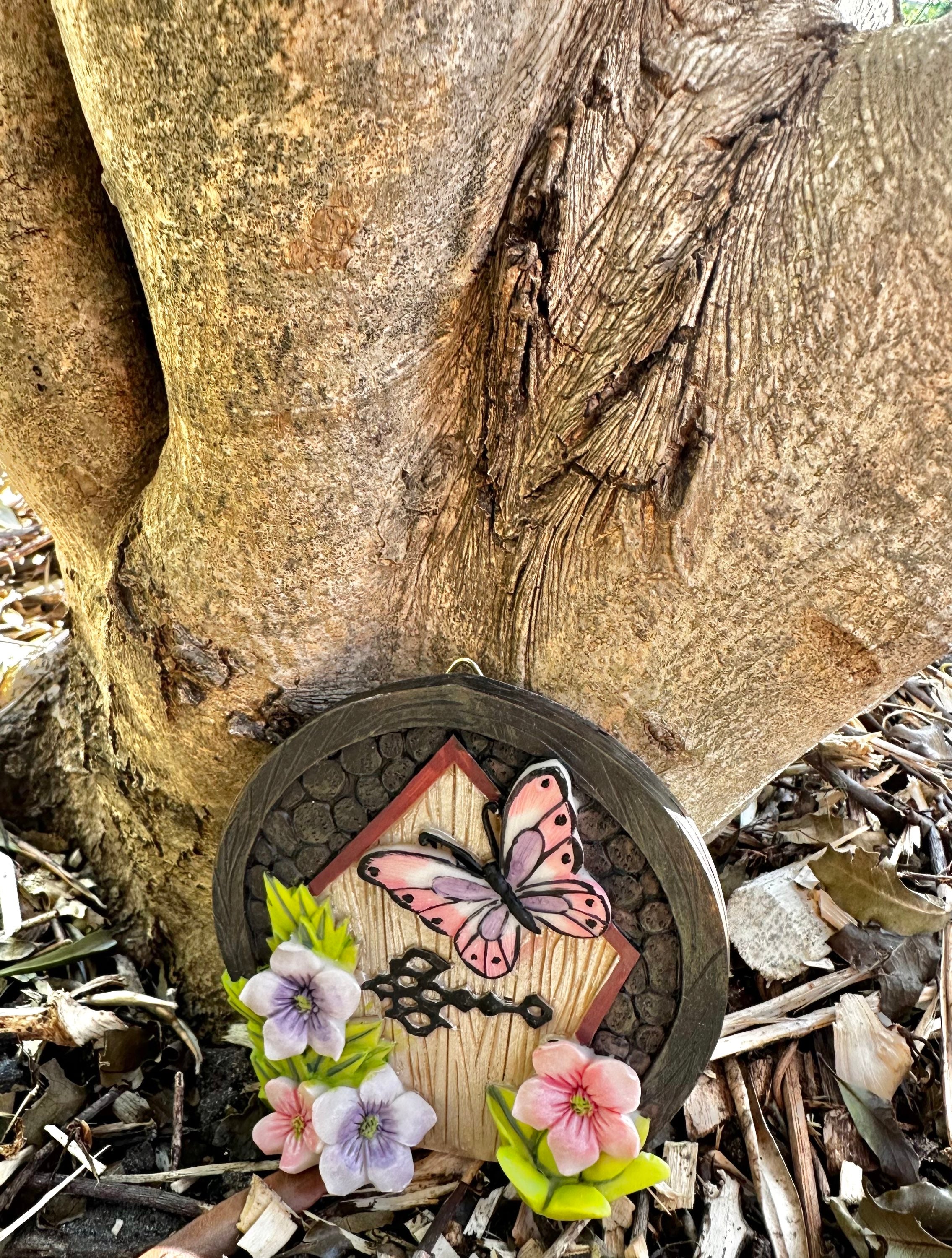 Butterfly Spring Fairy Door image 4