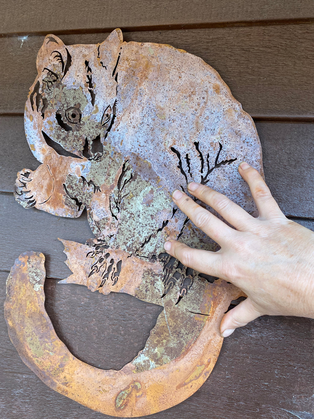Brushtail Possum Wall Art Garden Plaque image 2