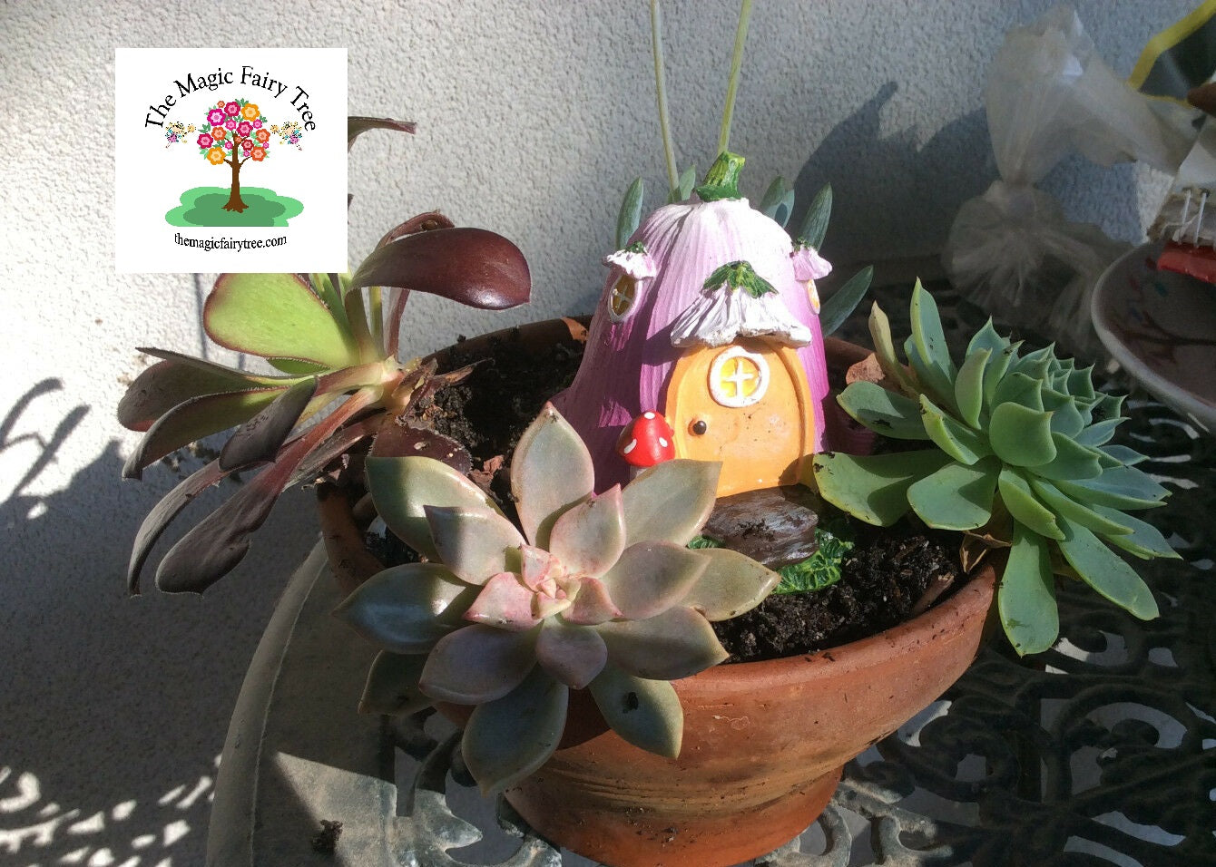 Miniature fairy houses image 5