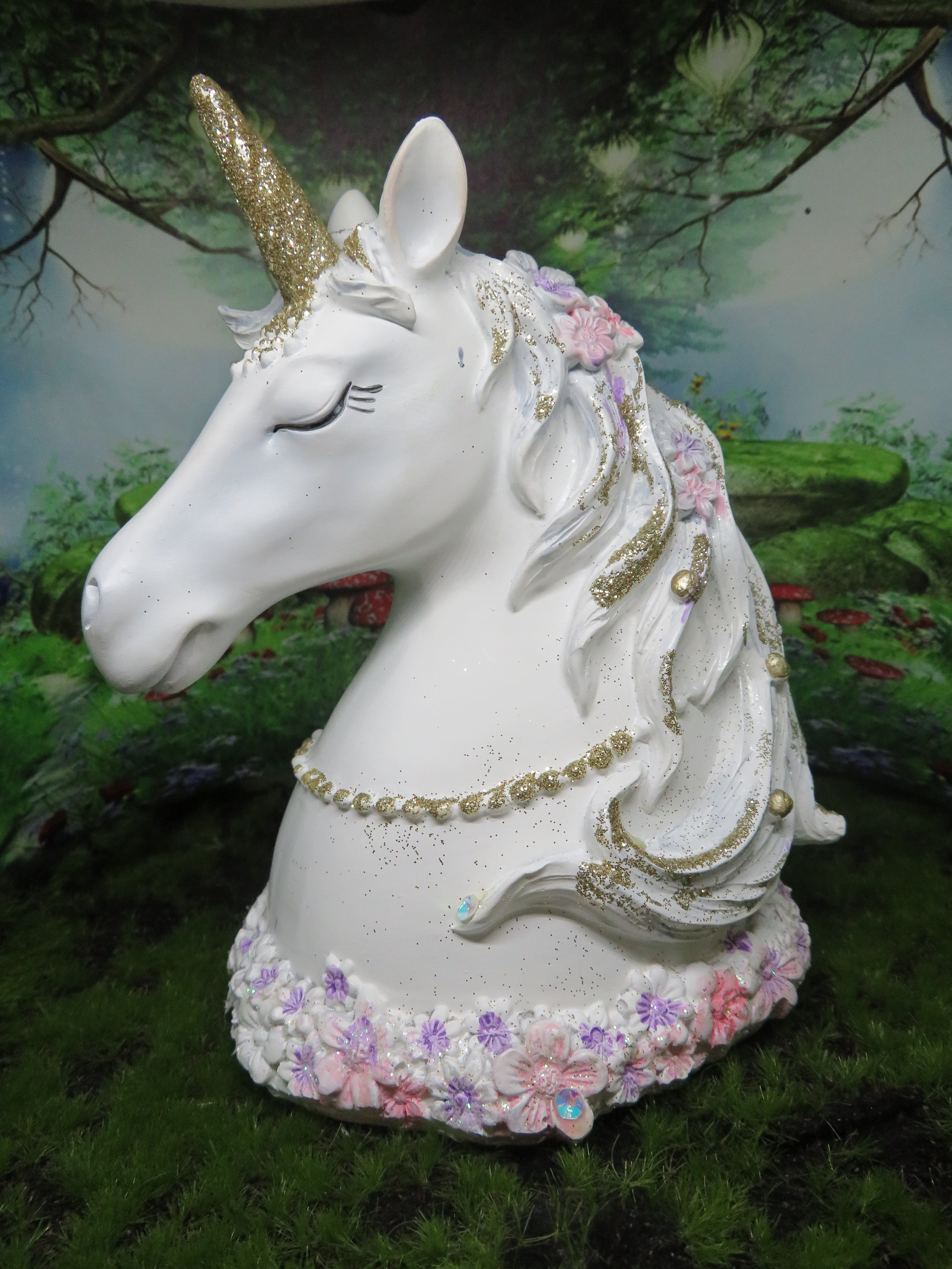 Unicorn Head Money Bank Box image 1