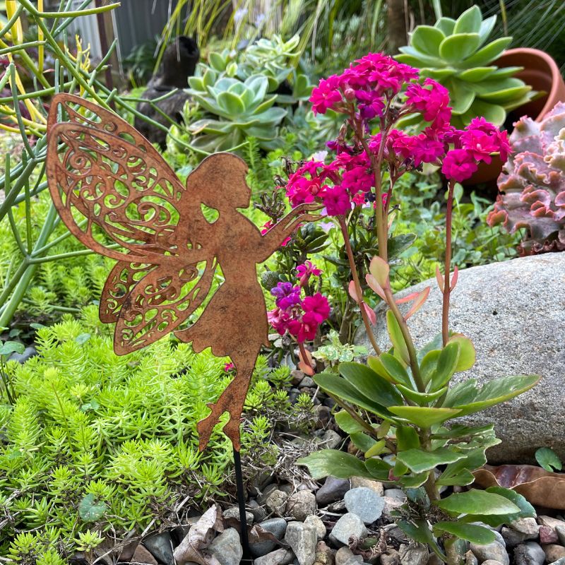 Rusty Fairy Fence Sitters image 3
