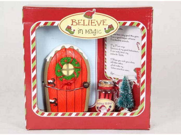 Santa magical fairy door gift set image 5