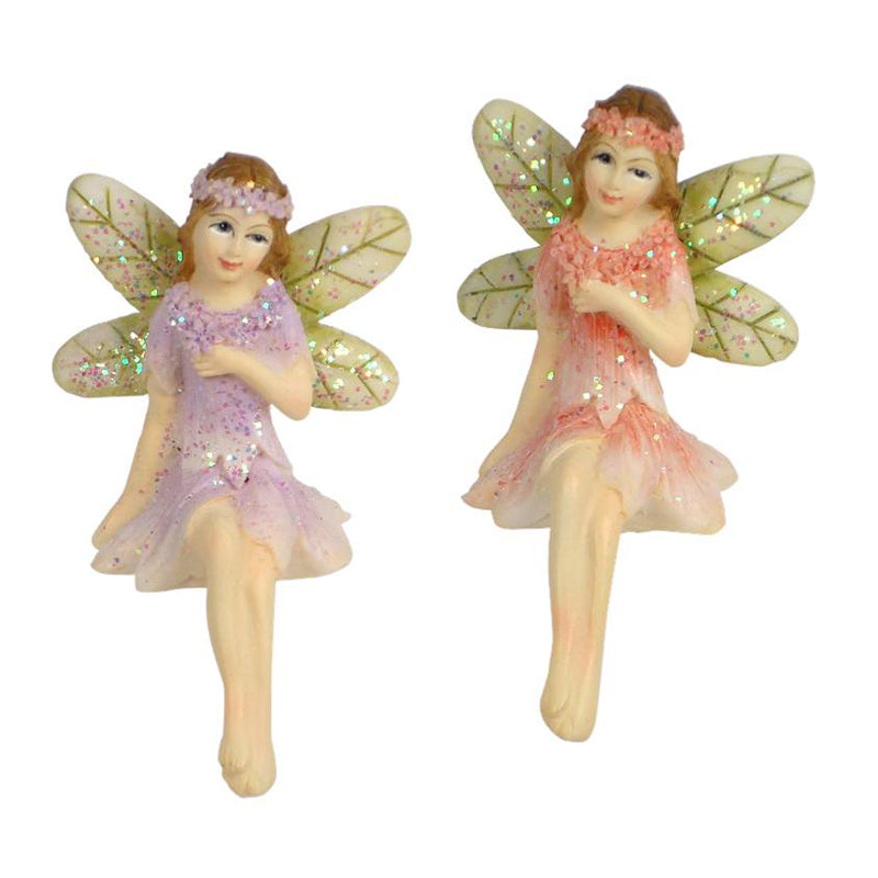 Miniature shelf sitting fairy image 0