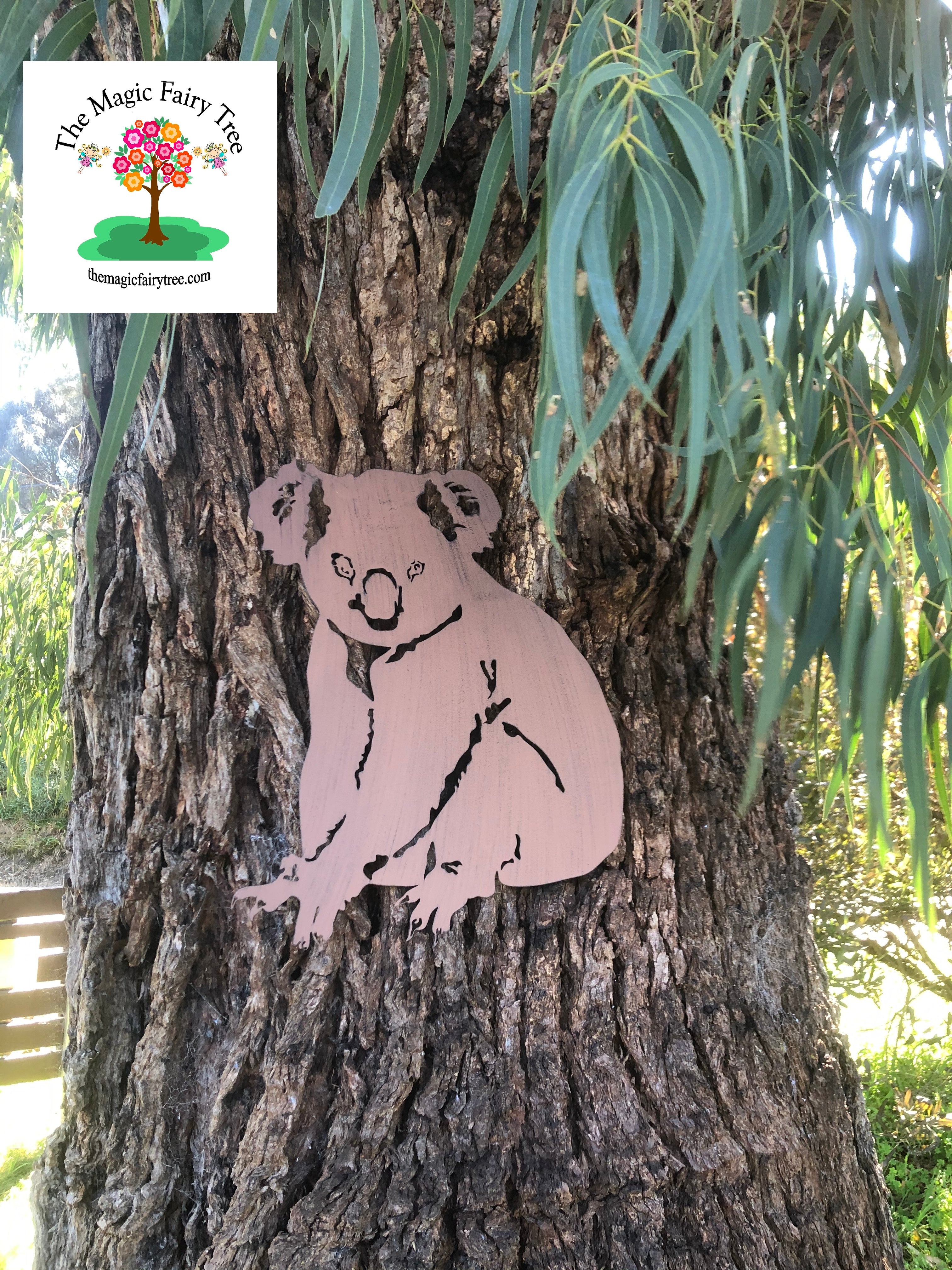 Metal Koala Garden Plaque image 4