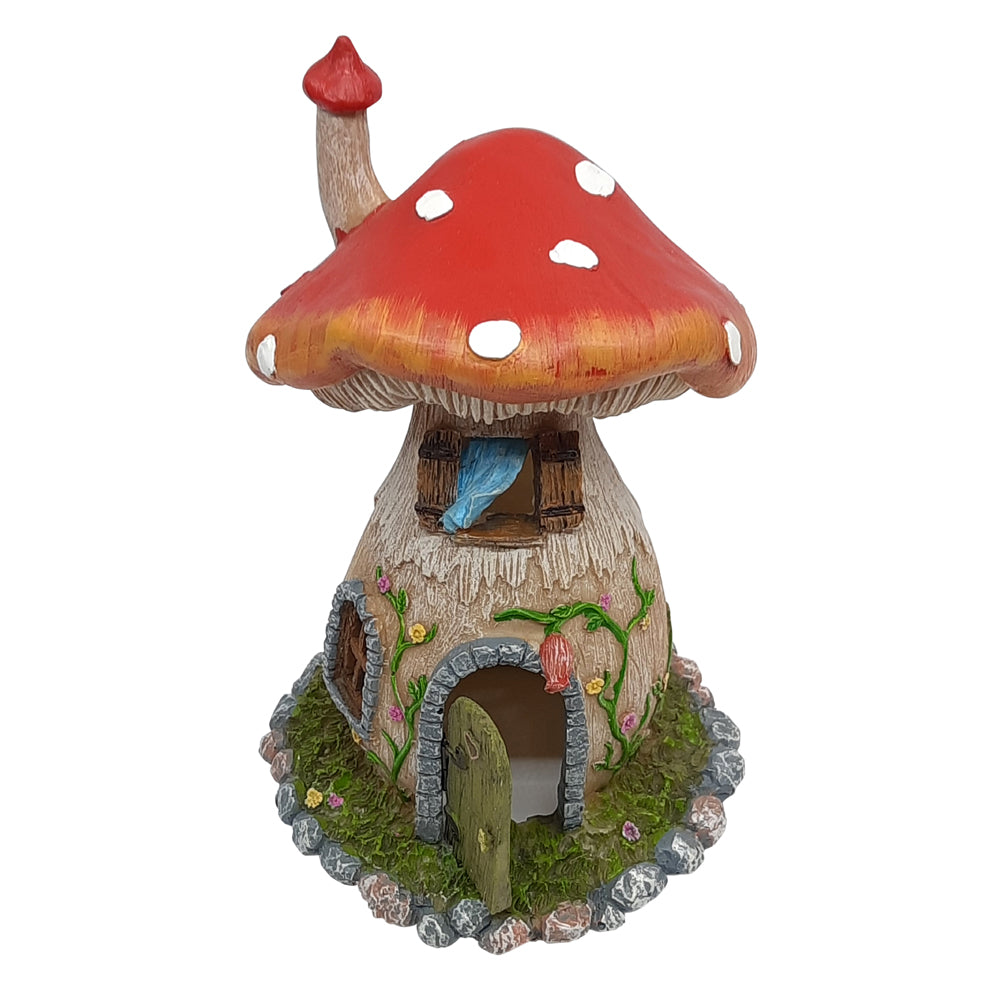 Red Mushroom House with opening door image 1