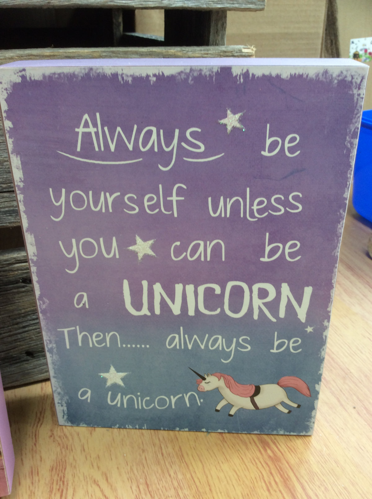 Unicorn Inspirational Plaques image 6