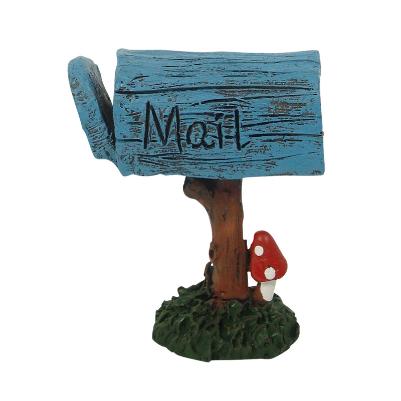 Blue mail box letter box mailbox image 0