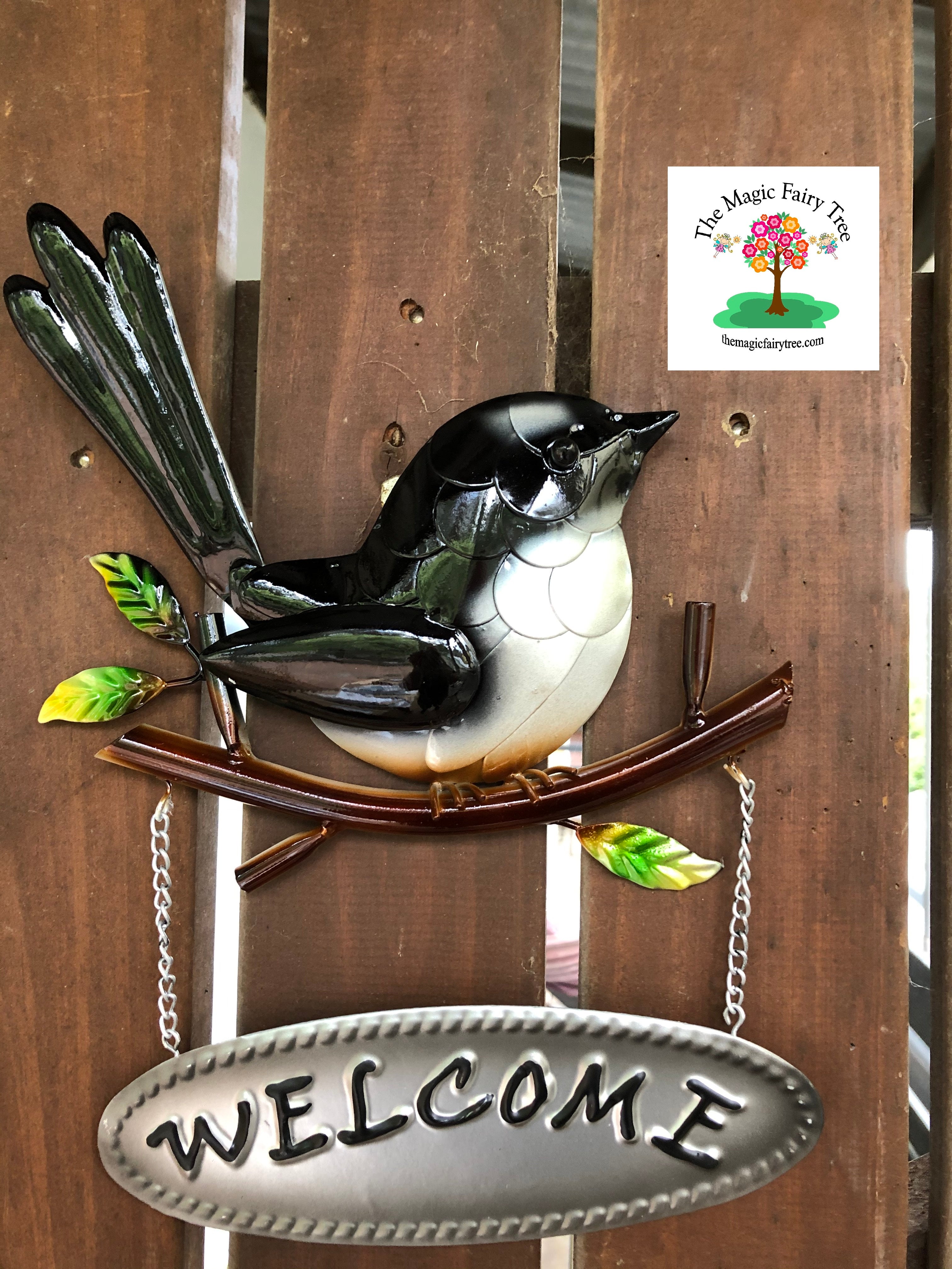 Welcome Willy Wagtail Sign image 2
