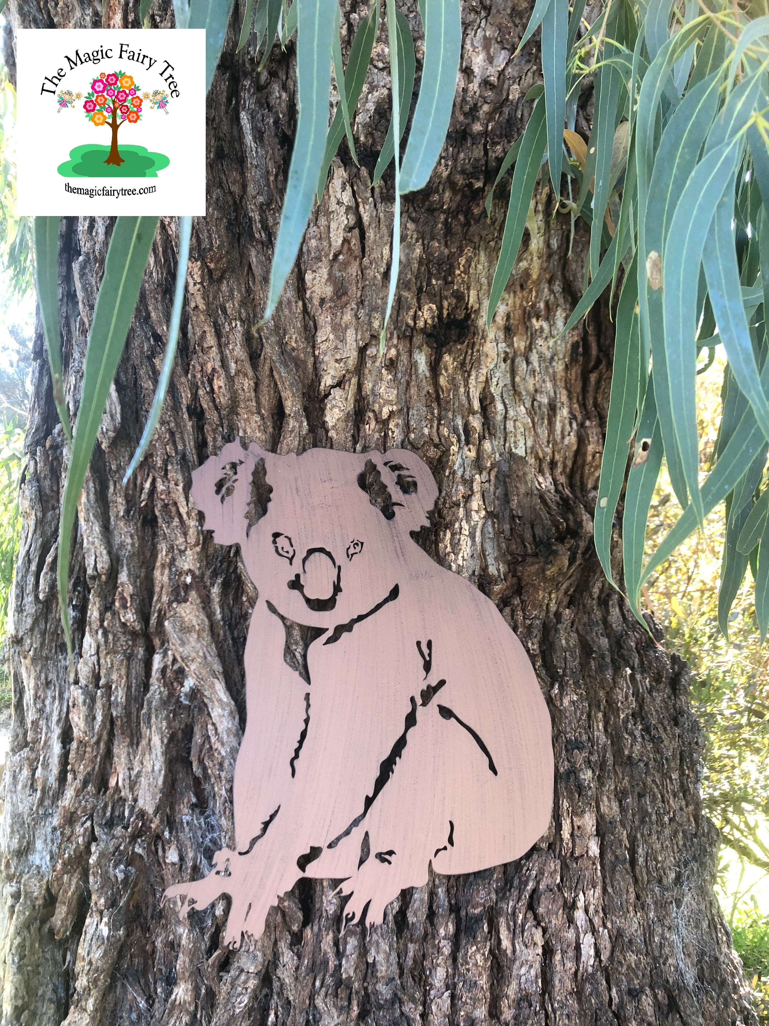 Metal Koala Garden Plaque image 2
