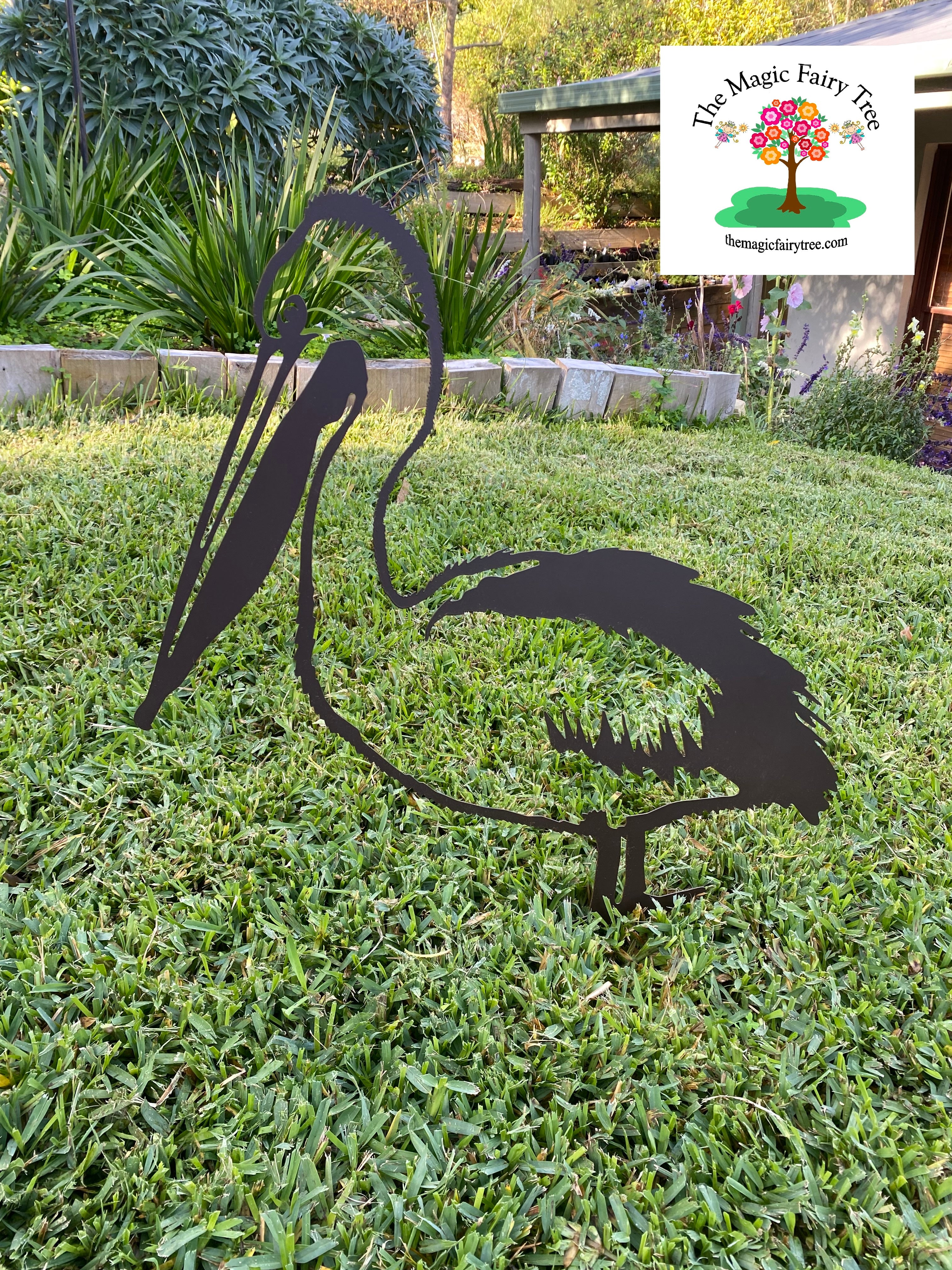 Metal Pelican Stake image 2