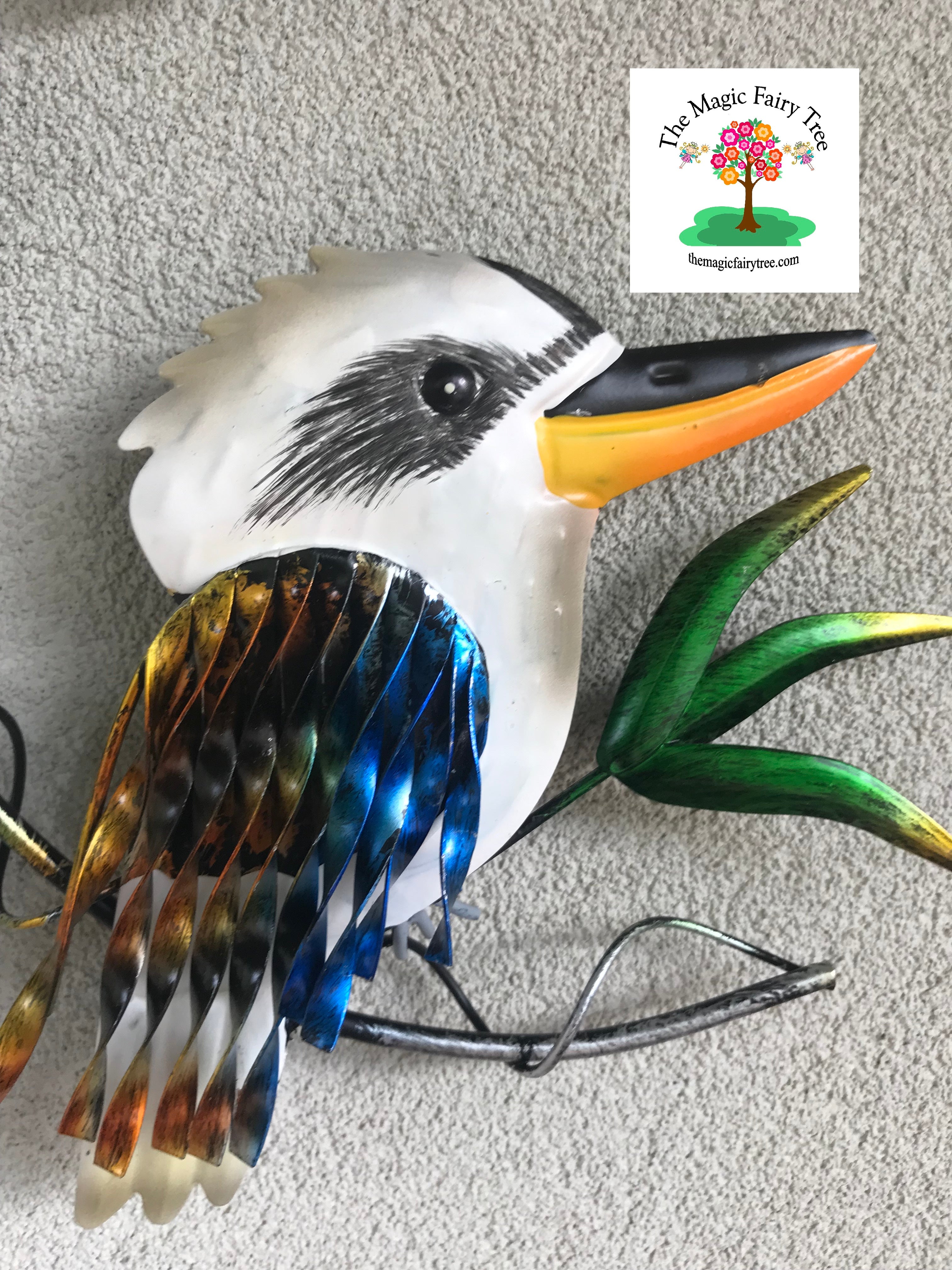 Kookaburra on a branch wall art image 4