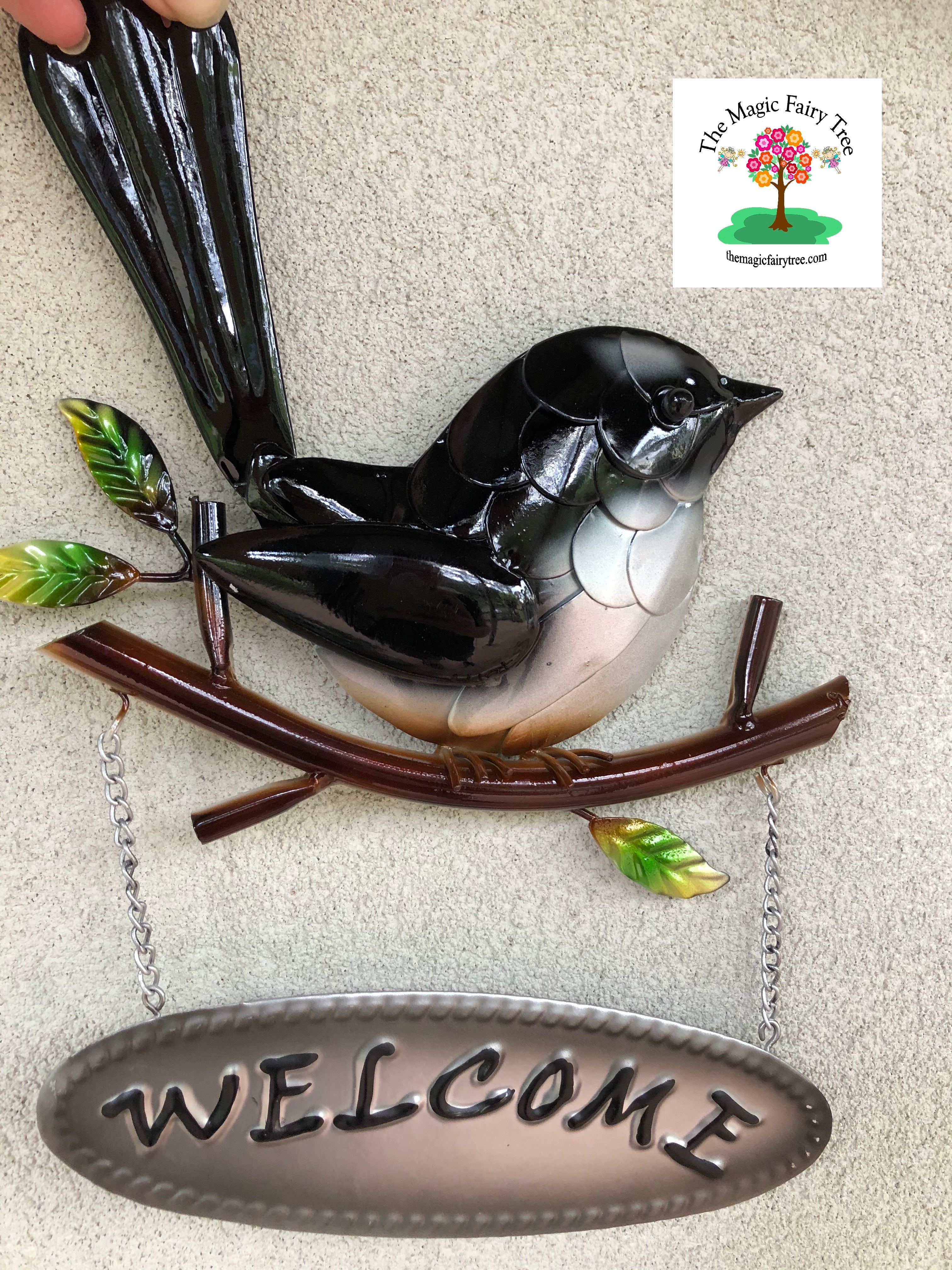 Welcome Willy Wagtail Sign image 3