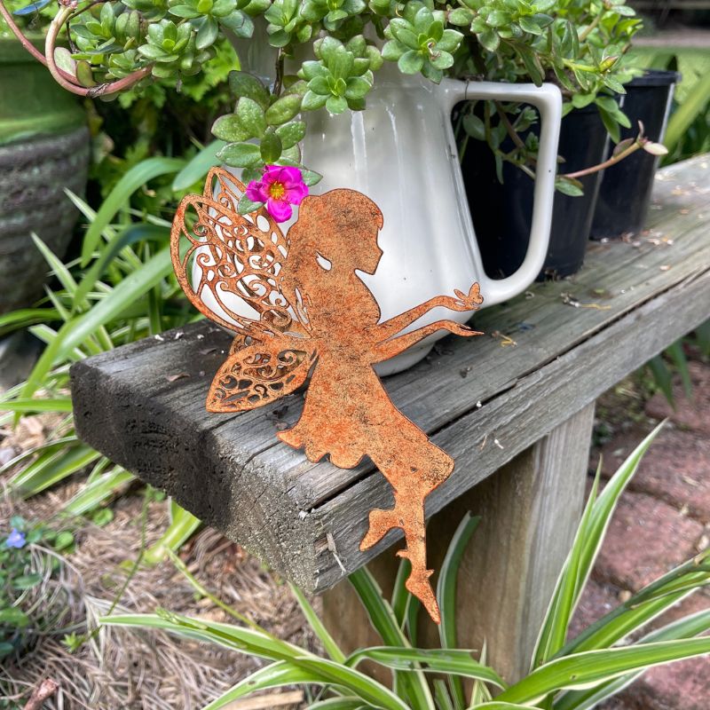 Rusty Fairy Fence Sitters image 5