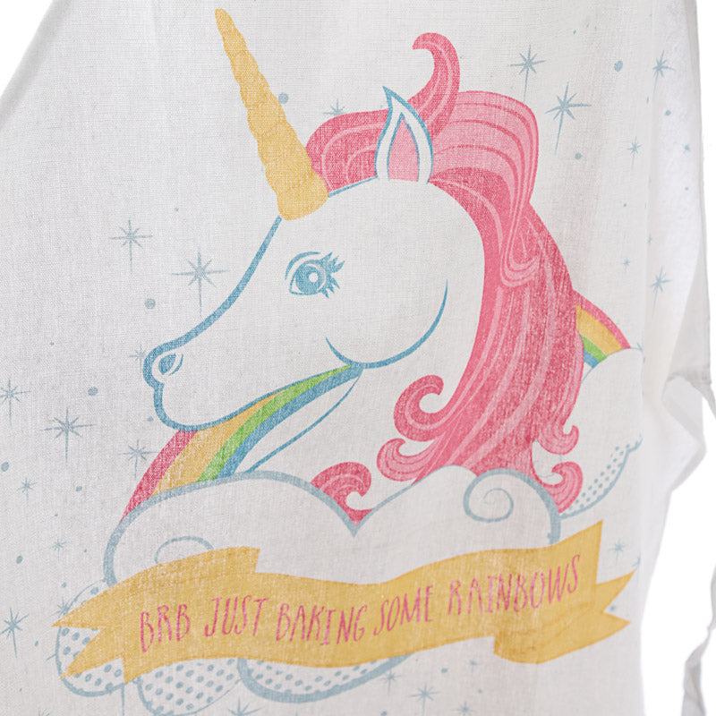 Poly cotton unicorn apron image 2