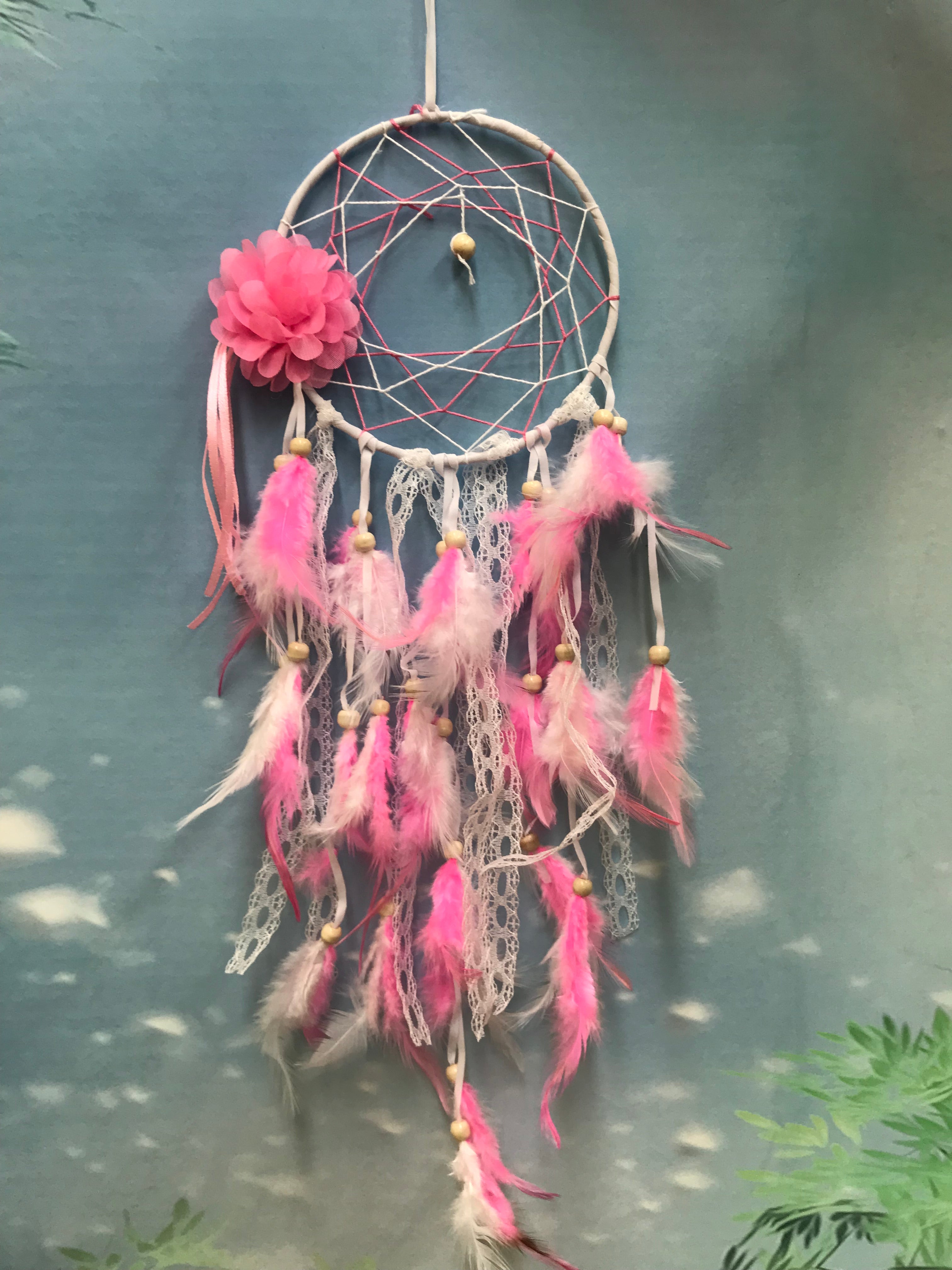 15cm flower design dreamcatcher image 2