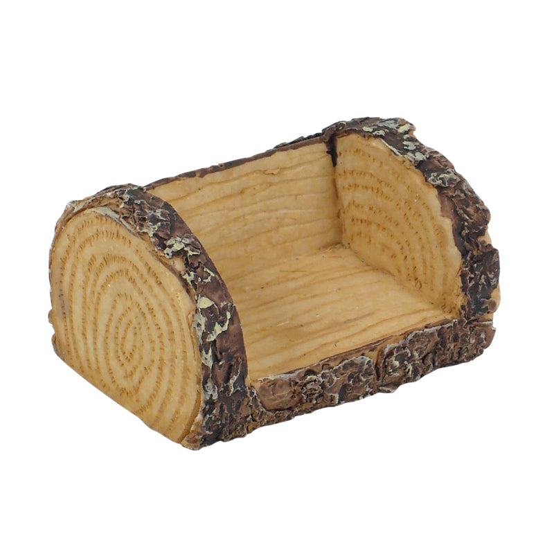 Fairy Garden Furniture - Log Chair image 1