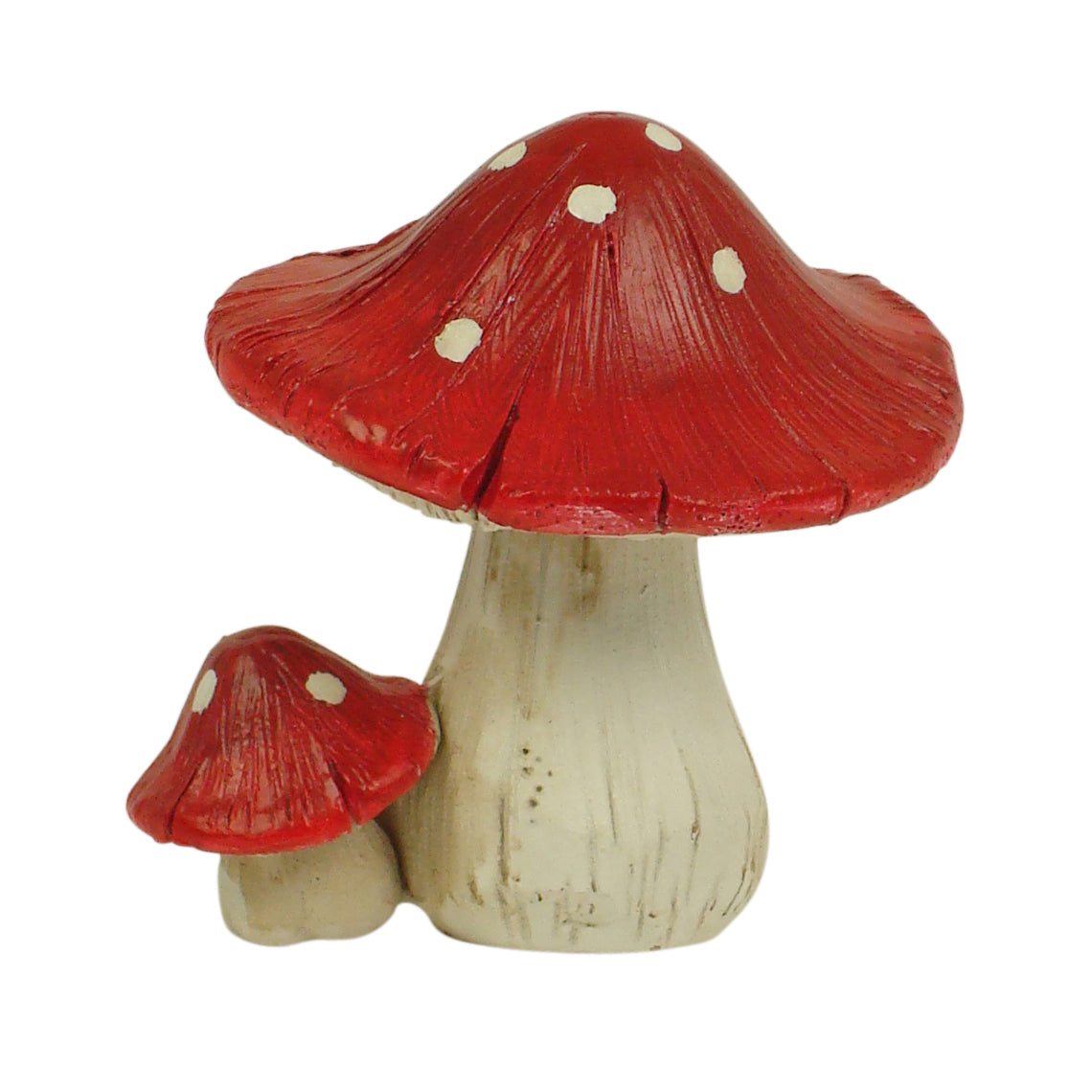 5cm red twin or treble mushroom image 2