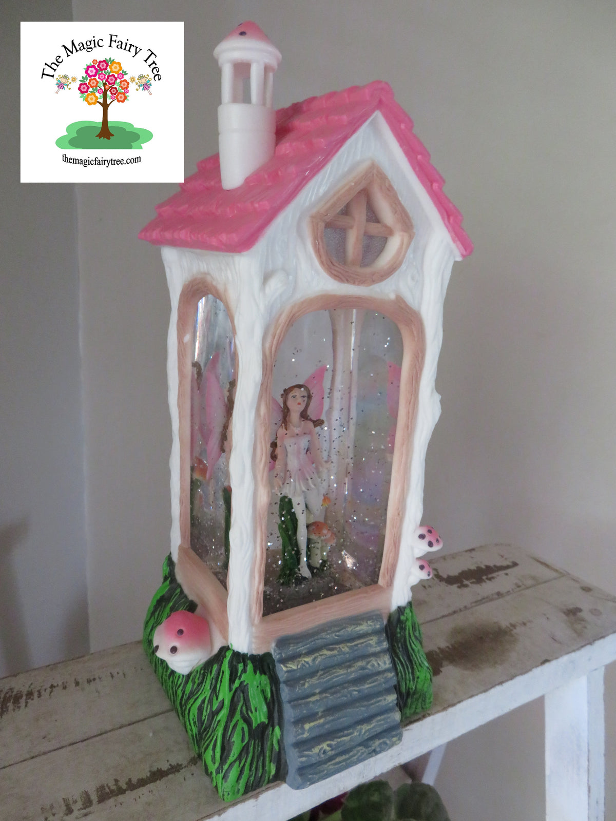 Fairy House Lantern - Pink Fairy Design 2 image 7
