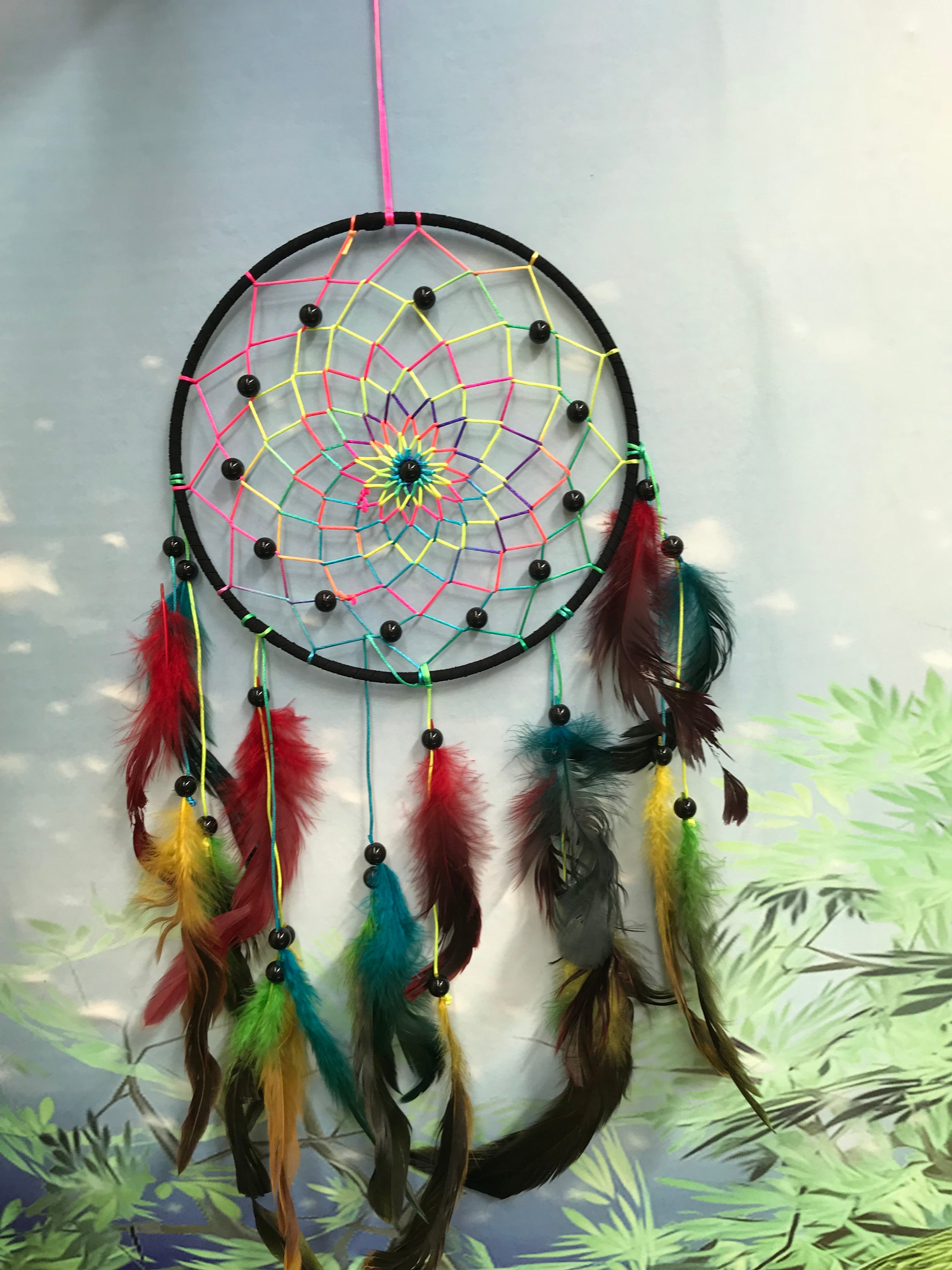 20cm black dreamcatcher image 4