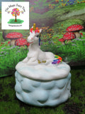 7cm rainbow unicorn box image 0