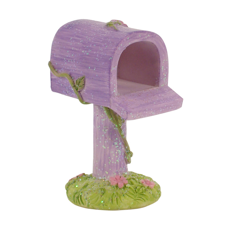 Pink or Purple sparkly mail box letter mailbox image 2