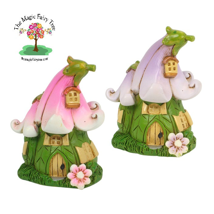 Miniature Micro Flower Fairy House image 0
