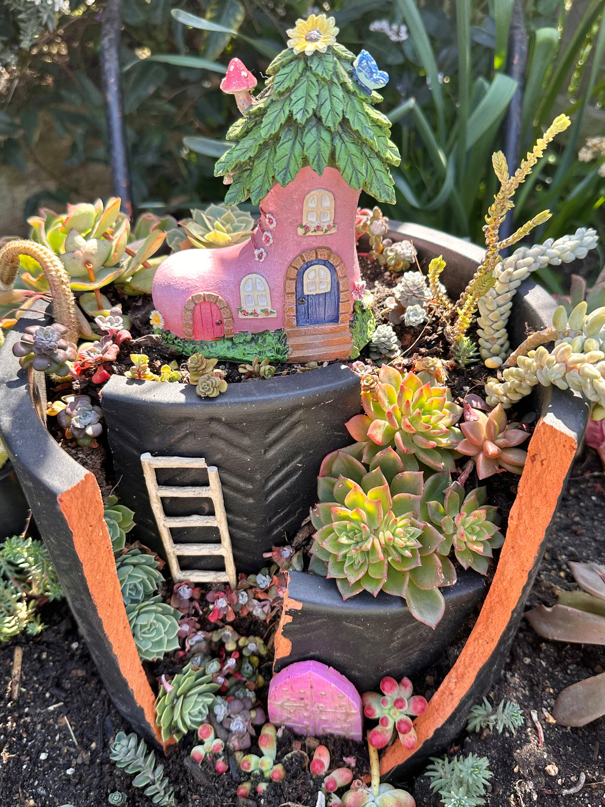 14cm Fairy Boot House