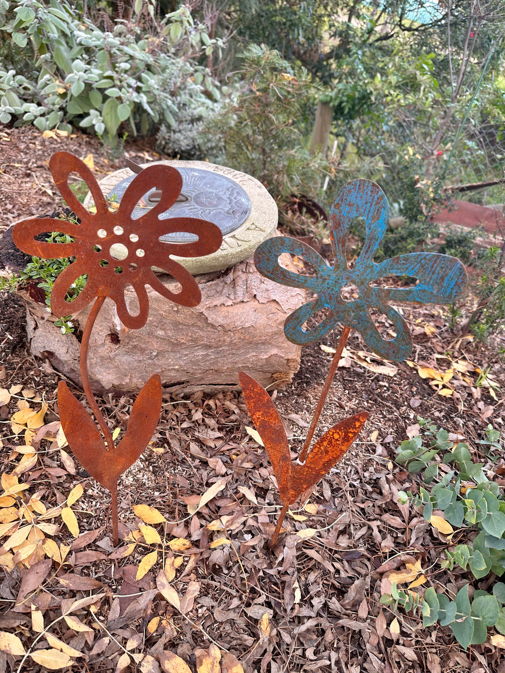 Rustic forget me not stake image 1