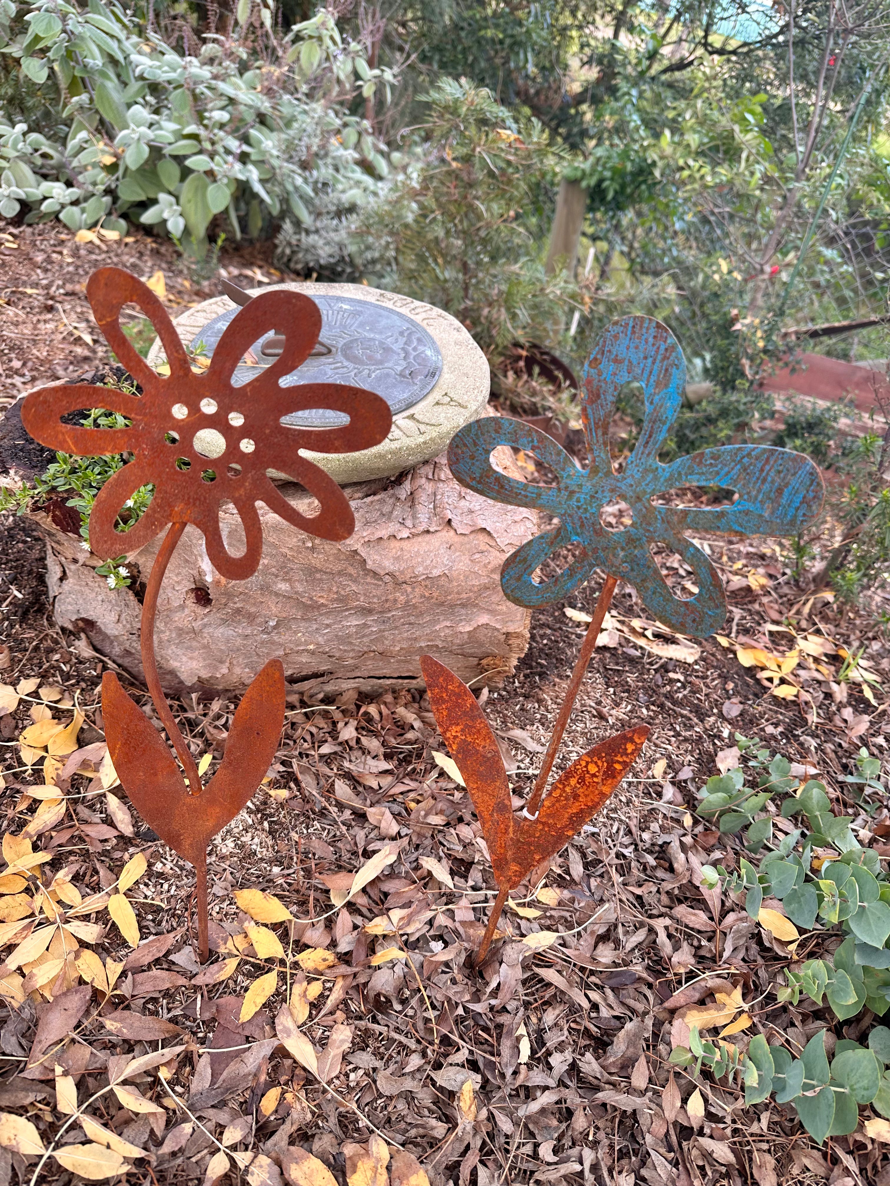 Rustic forget me not stake image 1