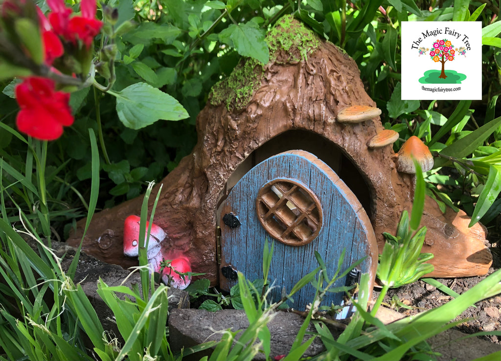 Solar Hobbit House with opening door image 2