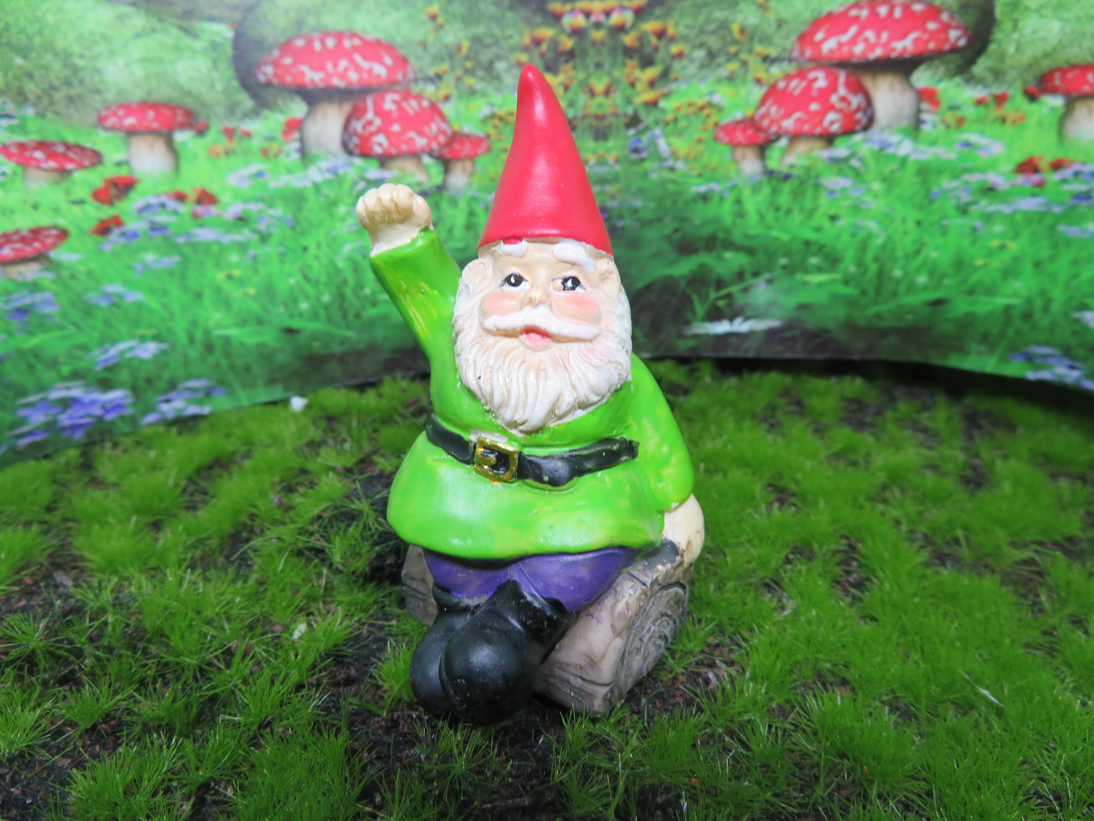 7cm miniature gnome figurines image 1