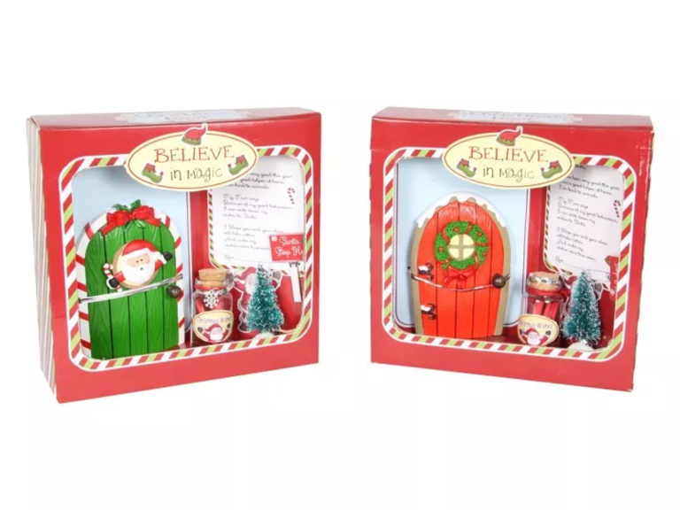 Santa magical fairy door gift set image 1