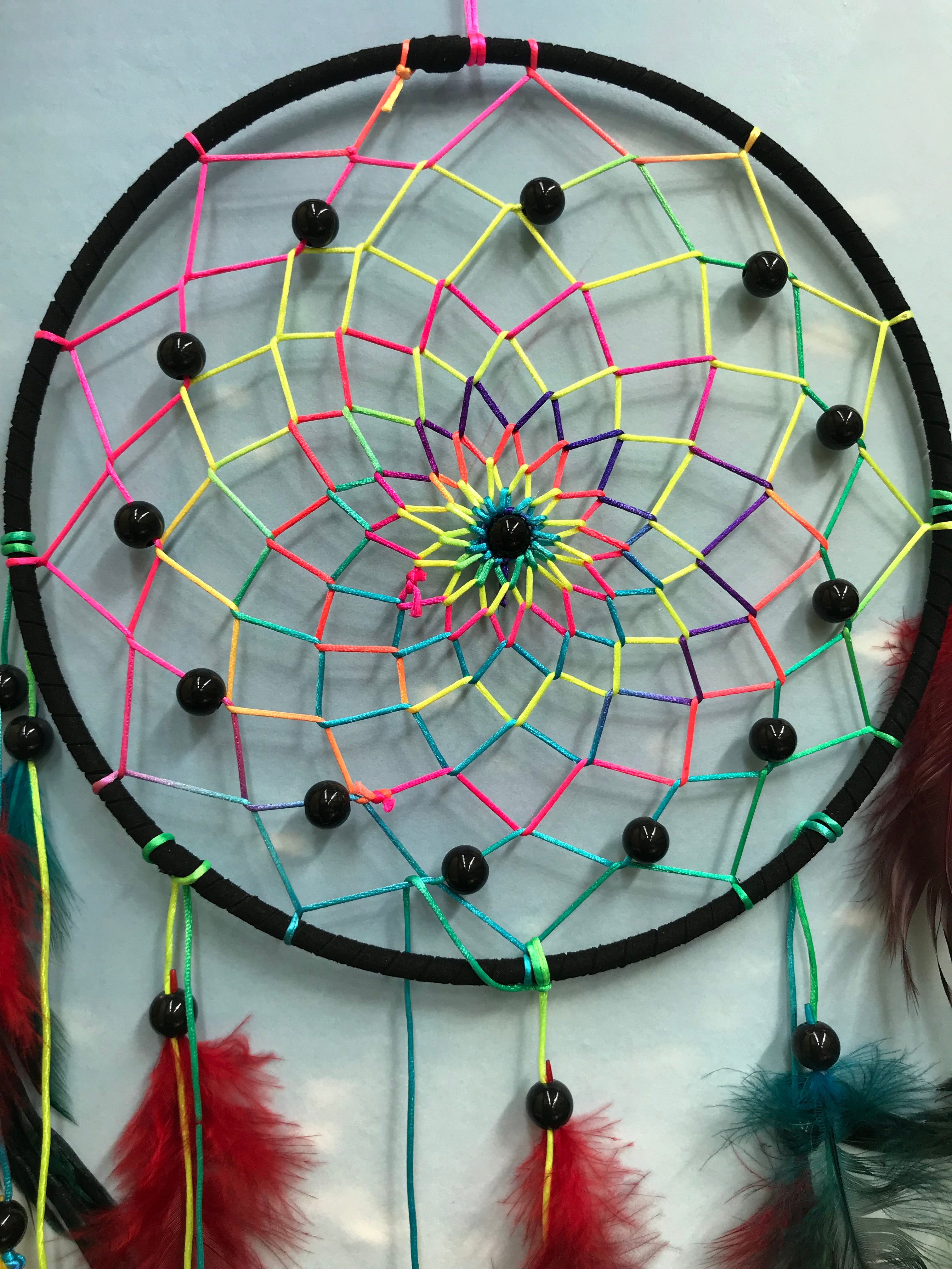 20cm black dreamcatcher image 2