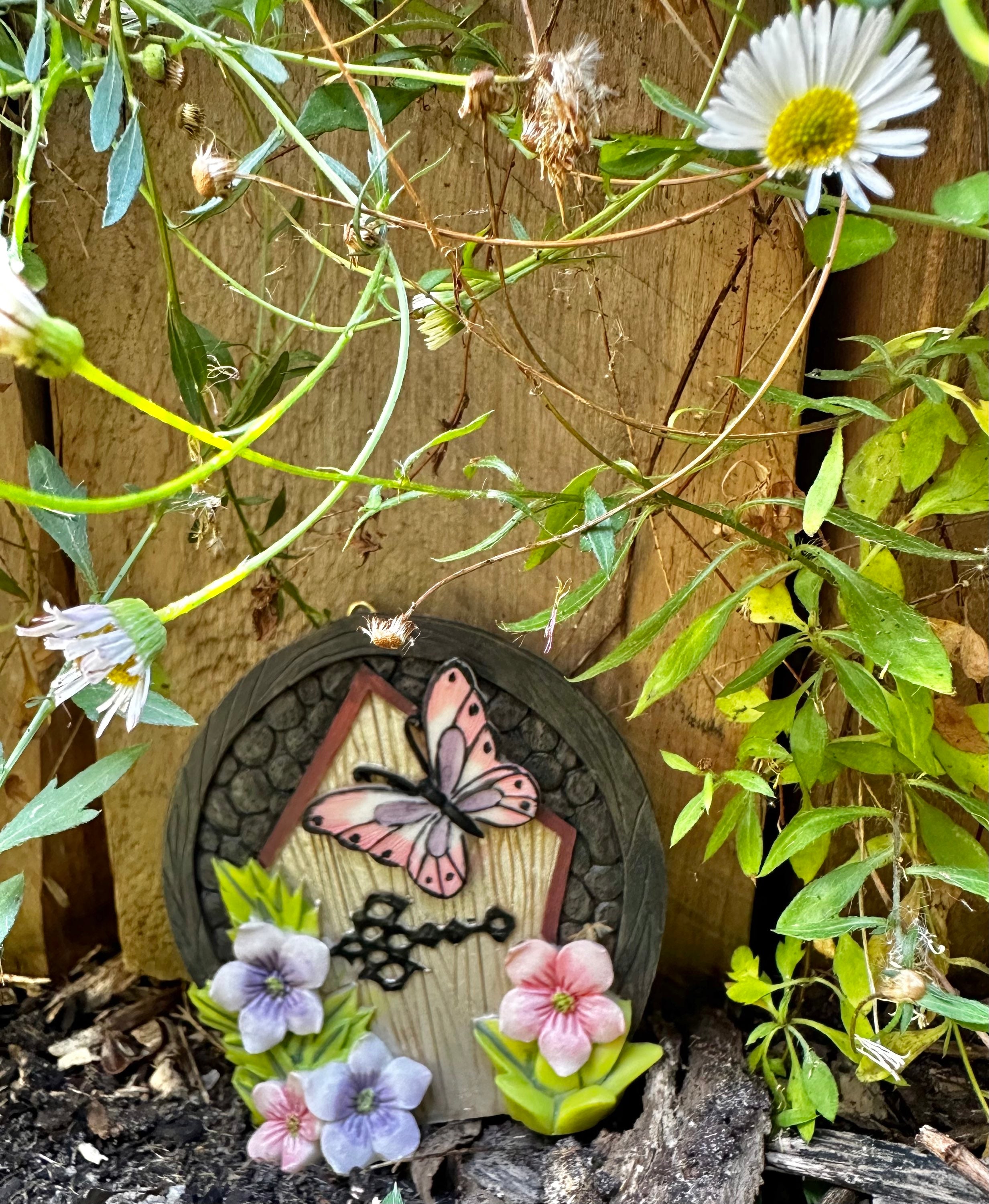 Butterfly Spring Fairy Door image 0