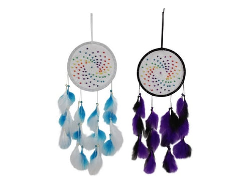 20cm multi bead dreamcatcher image 1