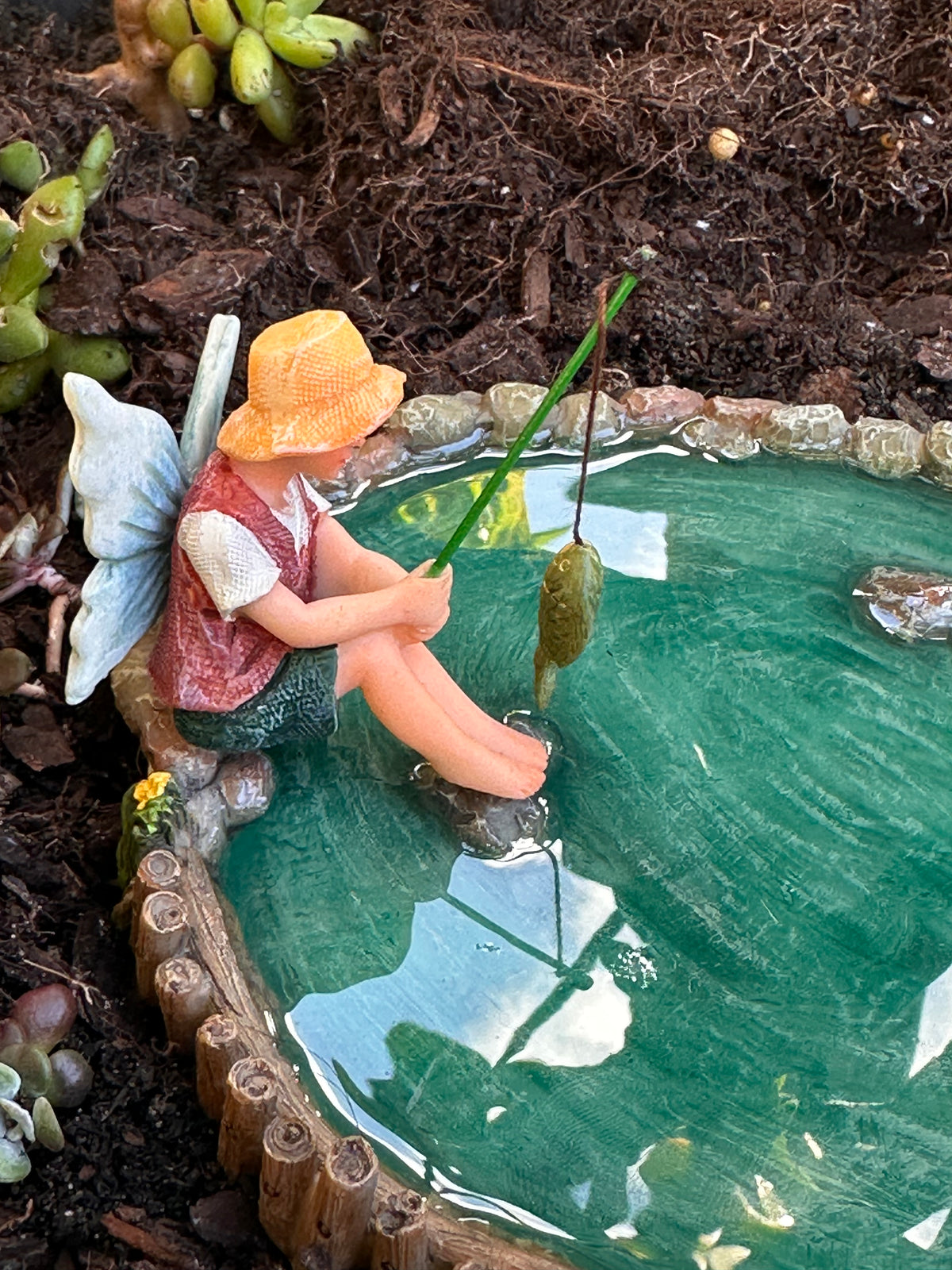 Fishing Fairy Friends with Pond