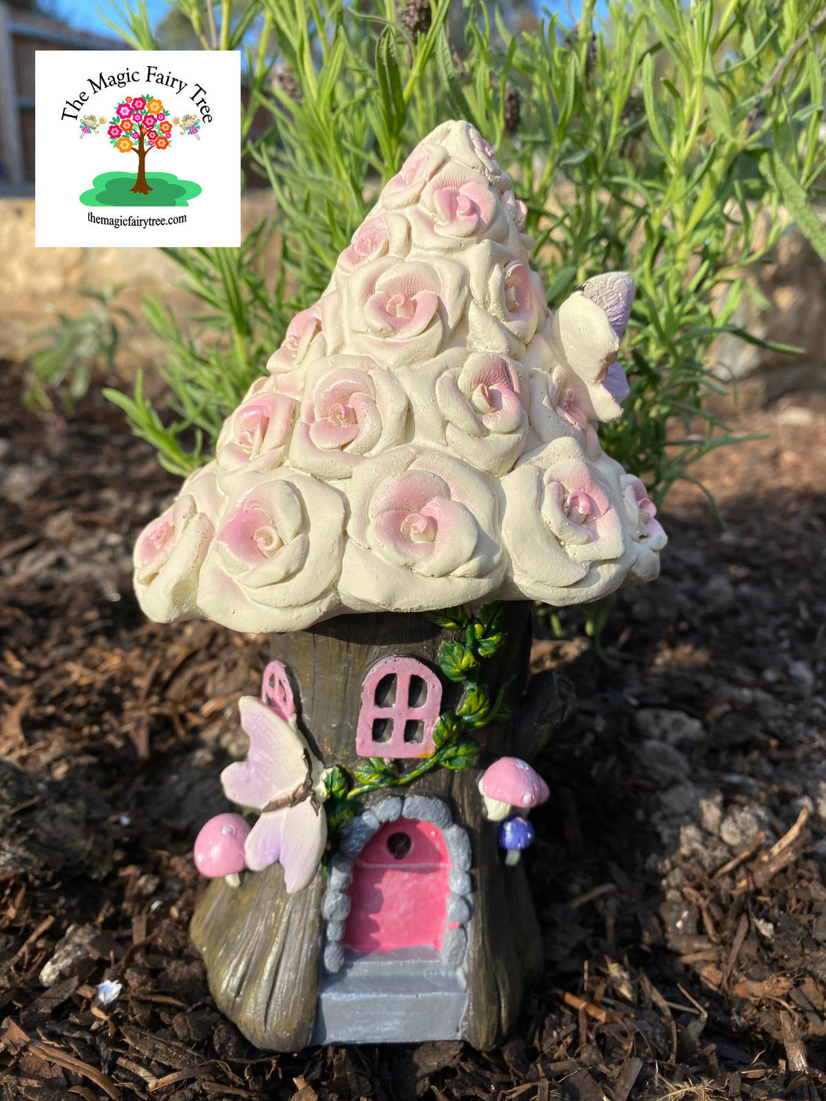 Rose Cottage Fairy House image 0