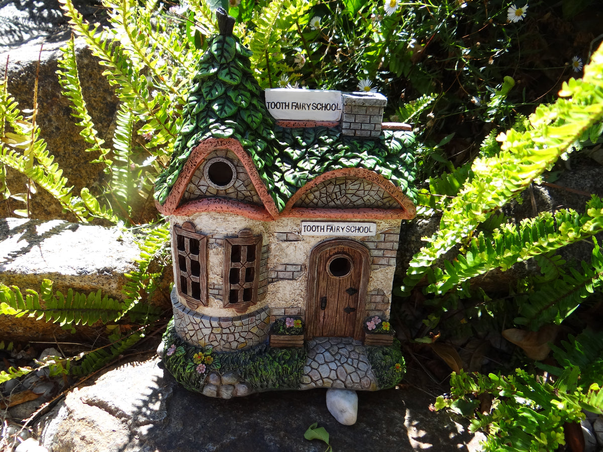 Solar powered Tooth Fairy School fairy house image 0
