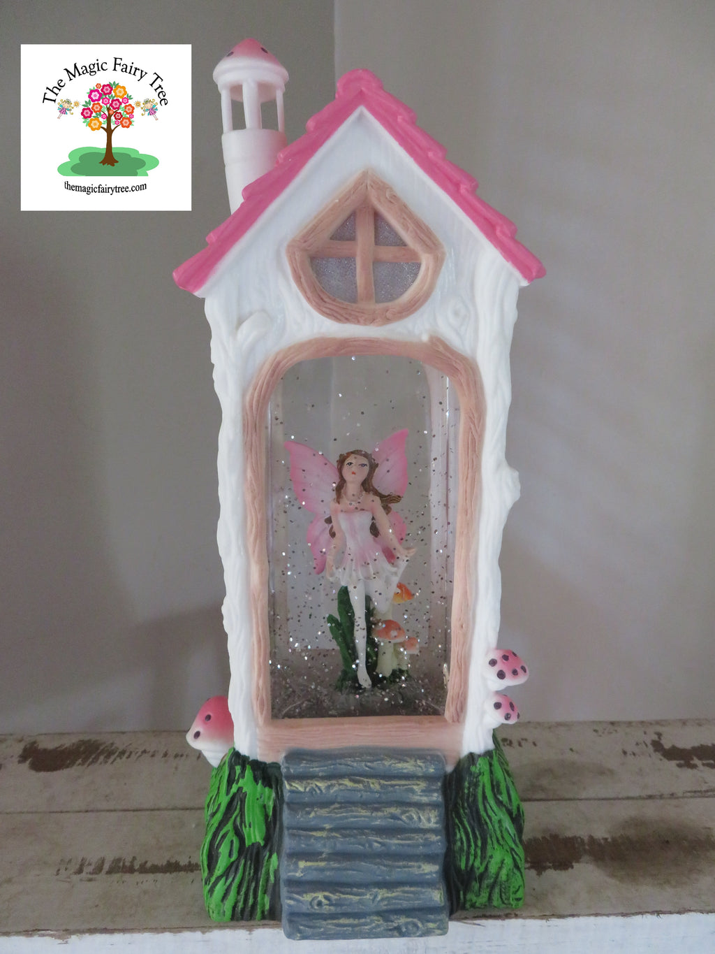 Fairy House Lantern - Pink Fairy Design 2 image 8