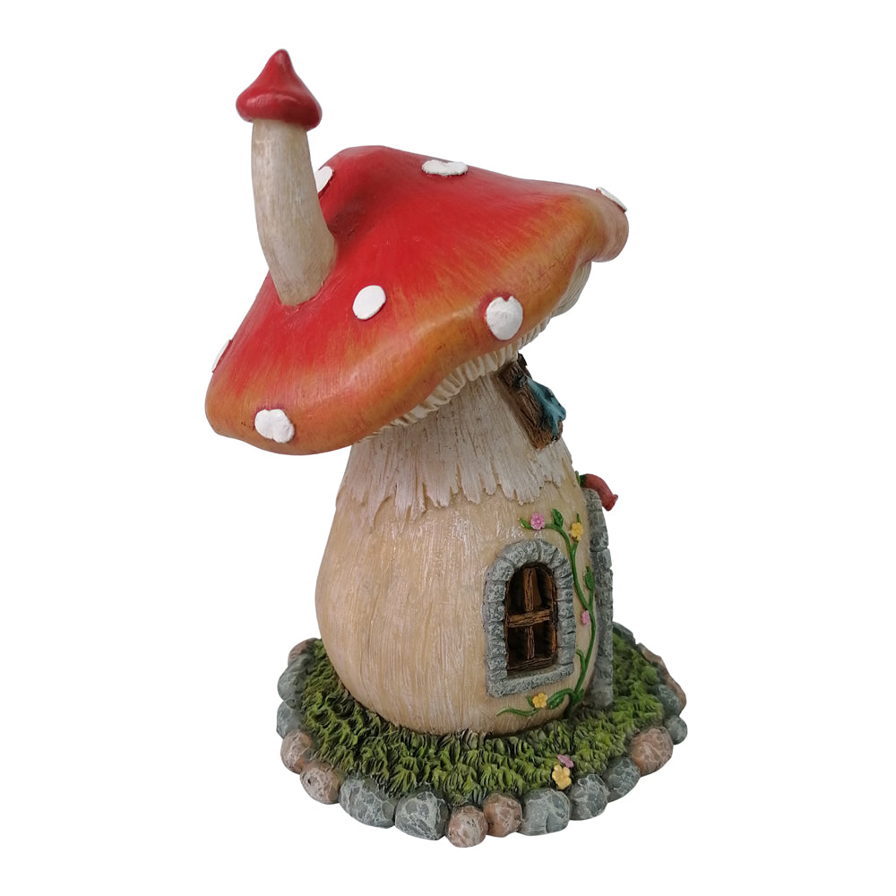 Red Mushroom House with opening door image 2