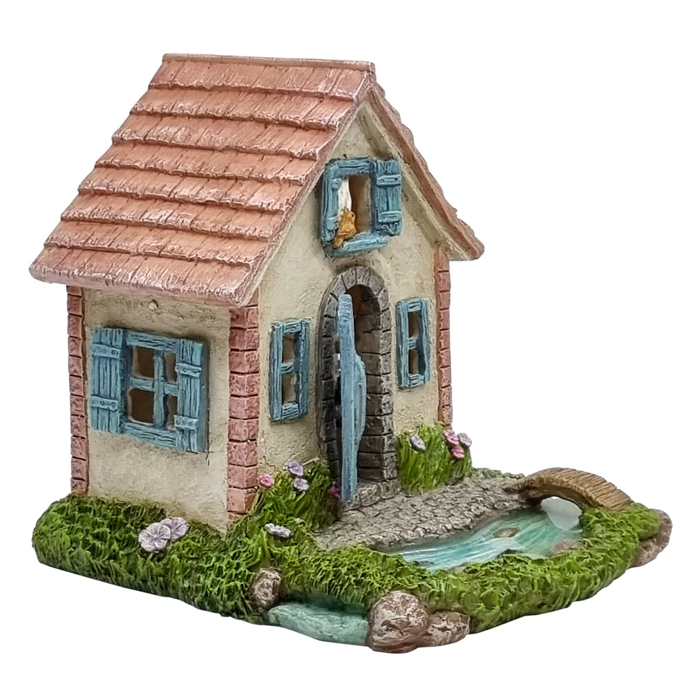 Riverside Fairy Cottage with opening door image 0