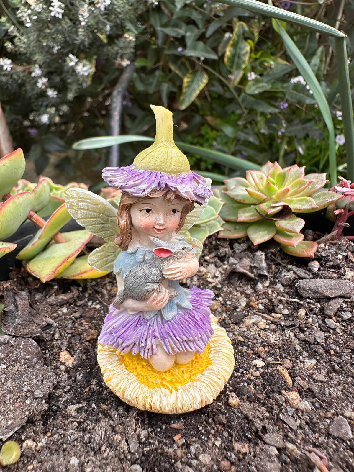 The Aussie Fairies - Gum Blossom Fairy with Bilby