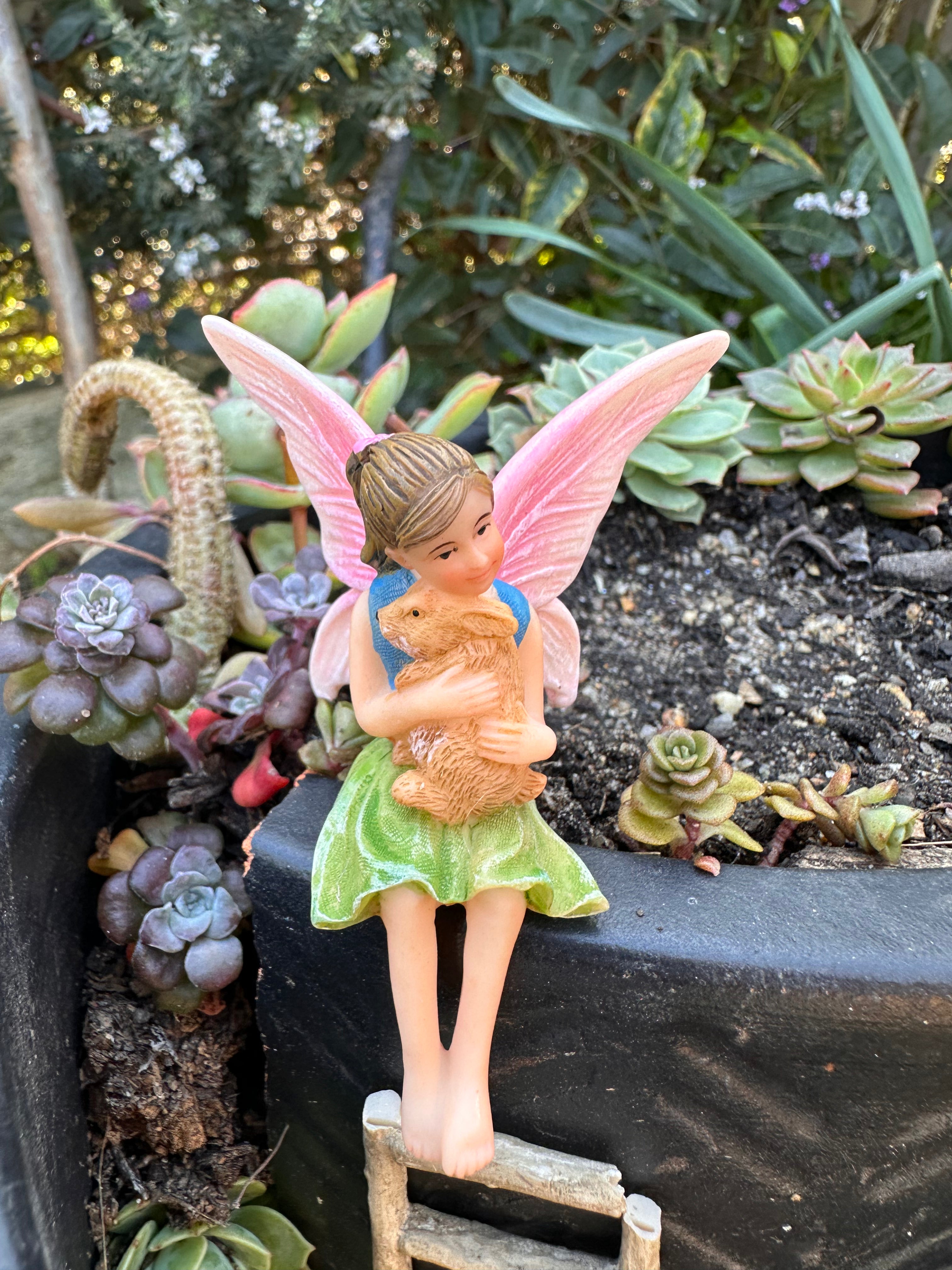 Fairy Ava with rabbit