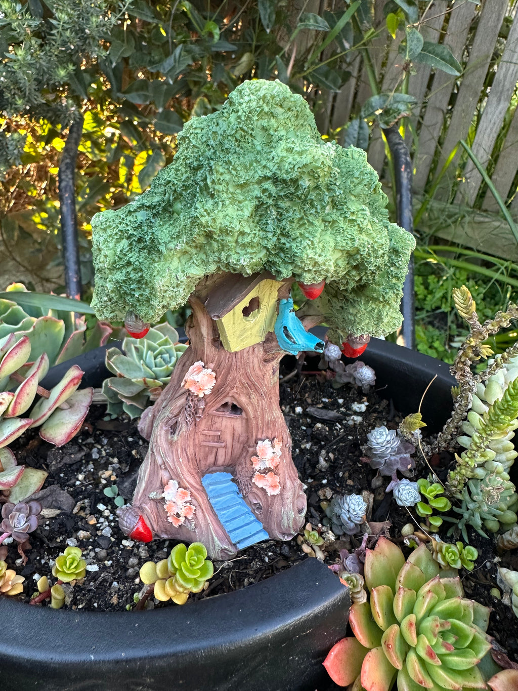 15cm Fairy Garden Apple Tree House