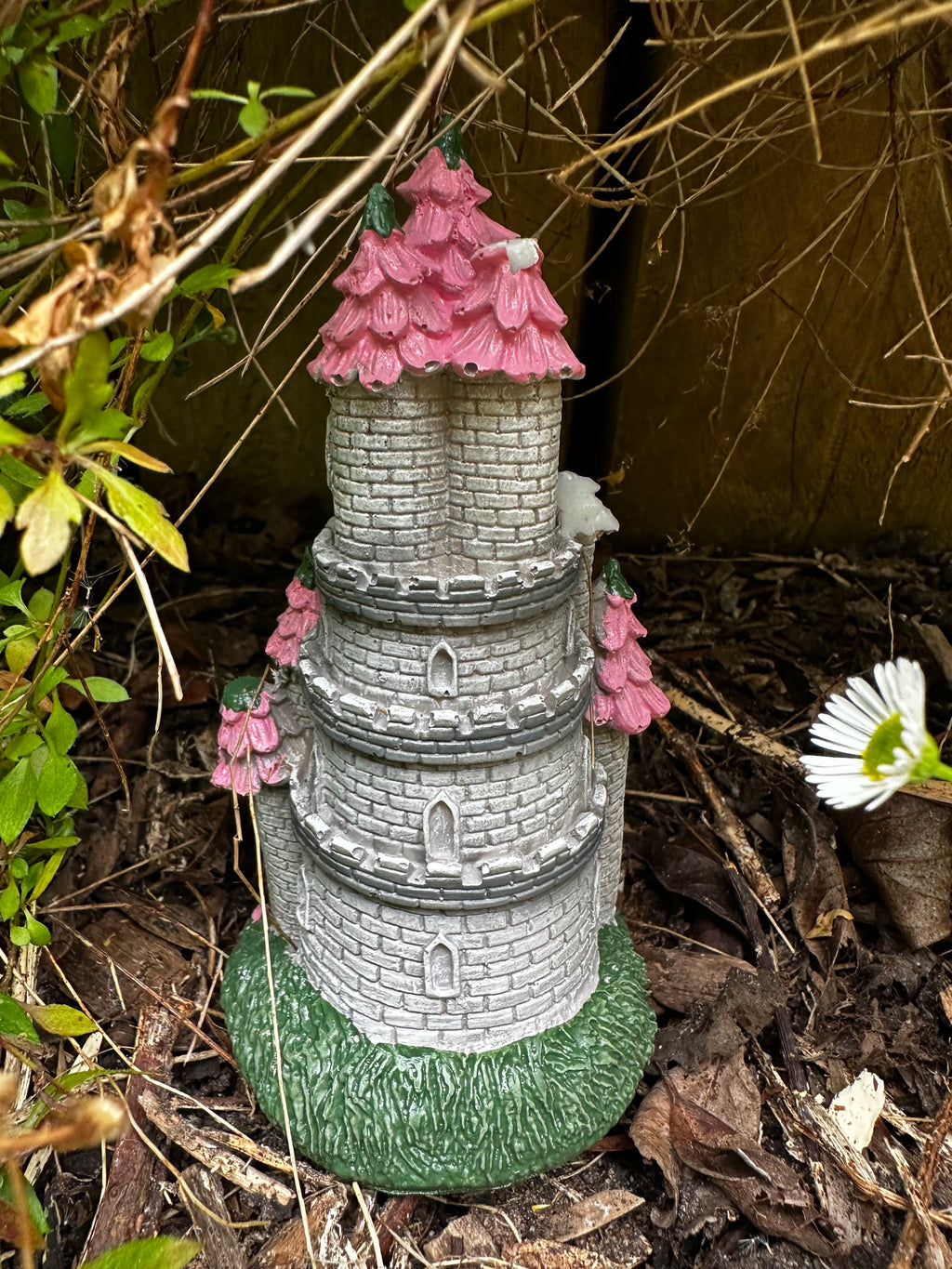Miniature 15cm fairy castle house