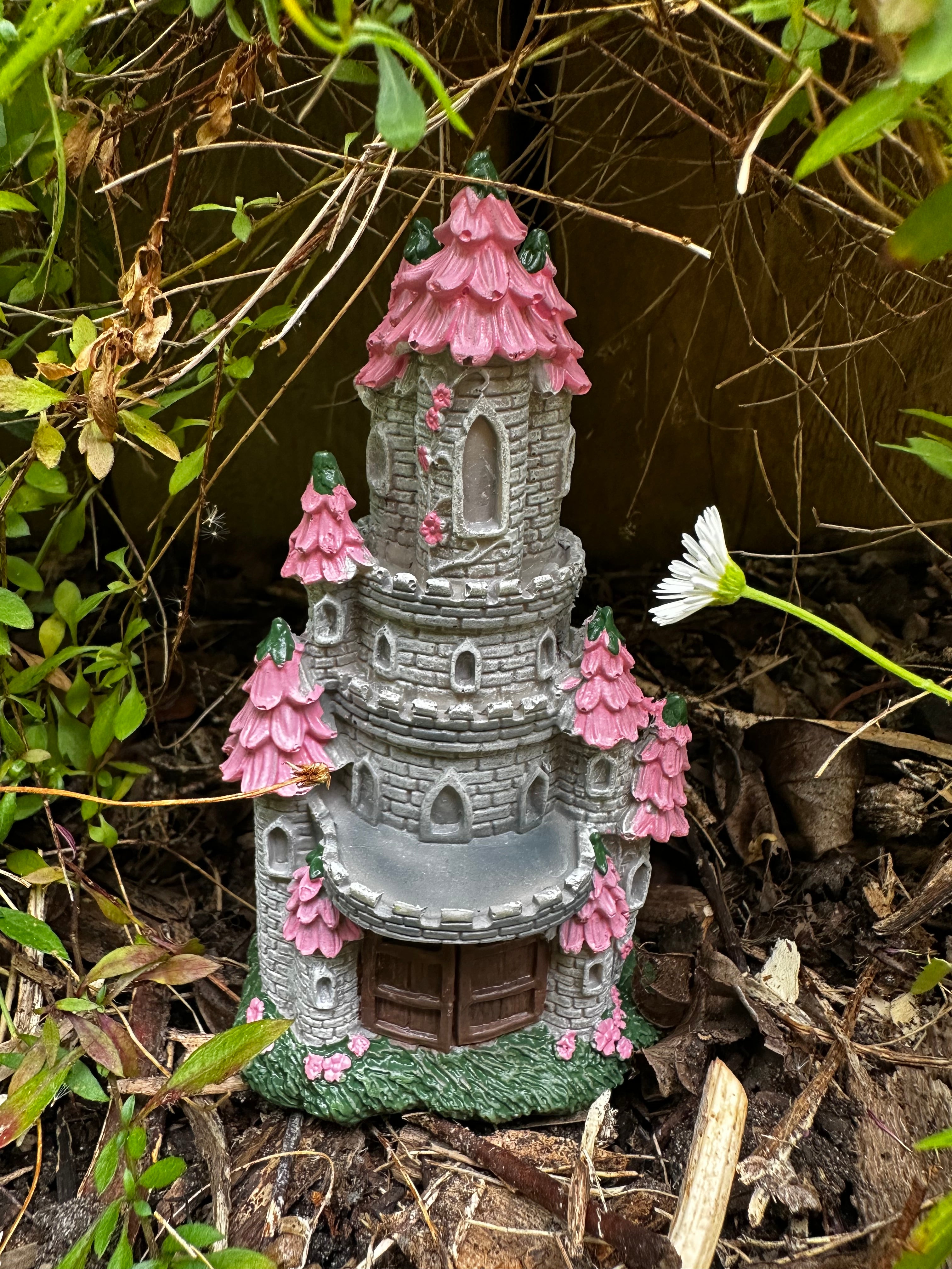 Miniature 15cm fairy castle house