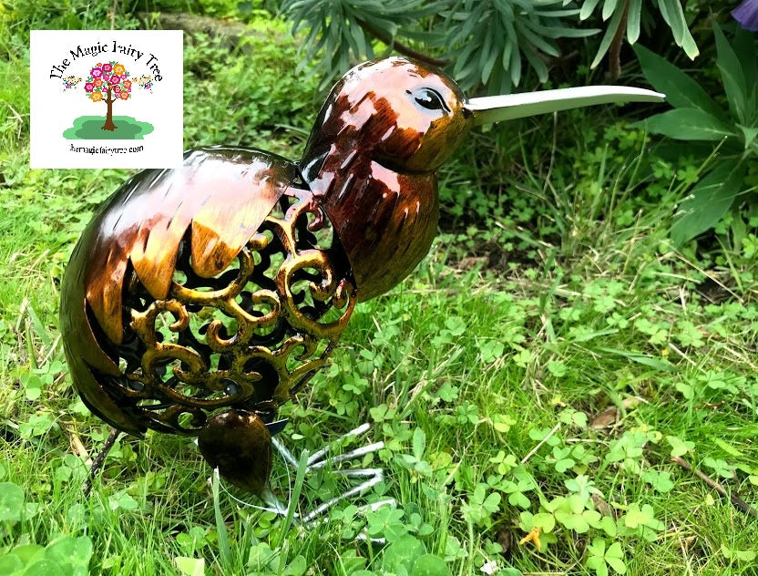 Golden Kiwi Metal Statue image 2