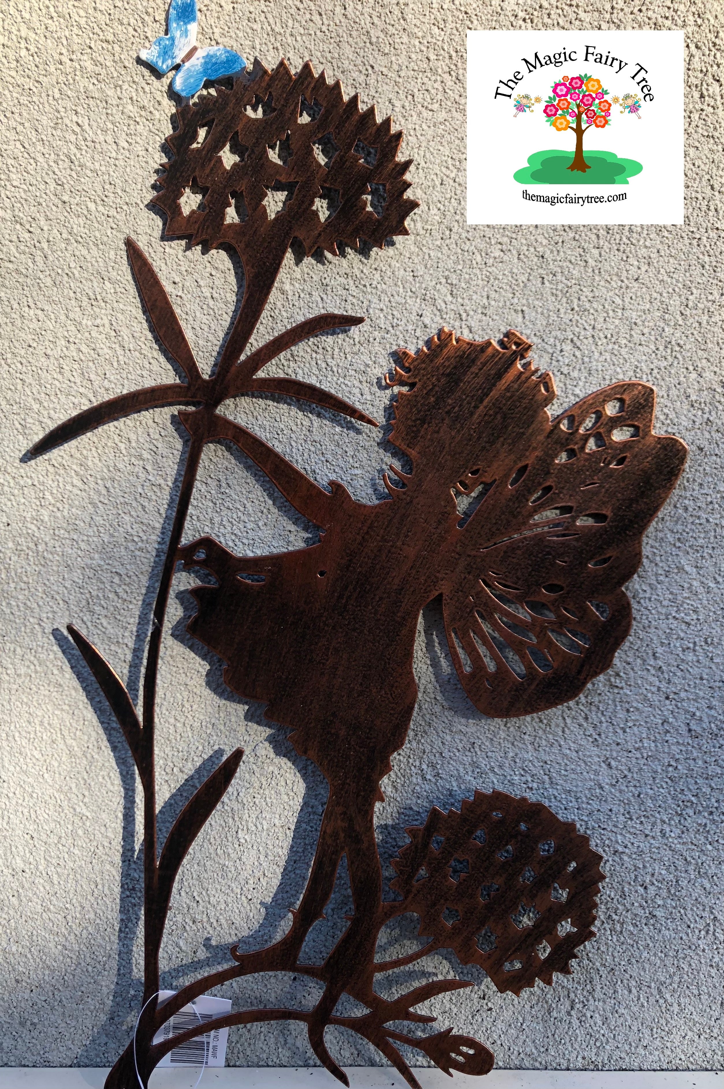 Make a Wish Metal Fairy Plaque Wall Art image 2