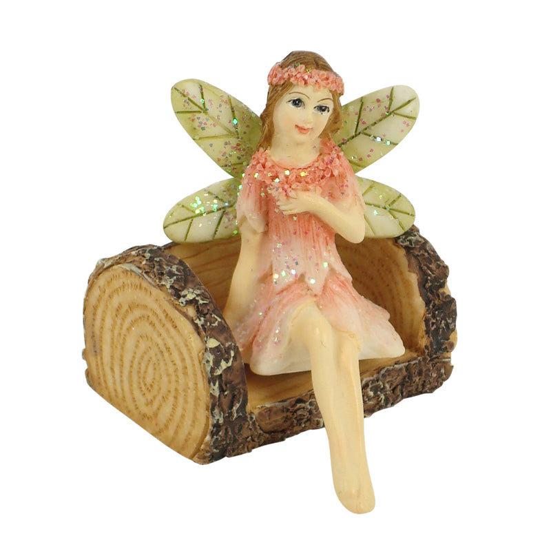 Fairy Garden Furniture - Log Chair image 0