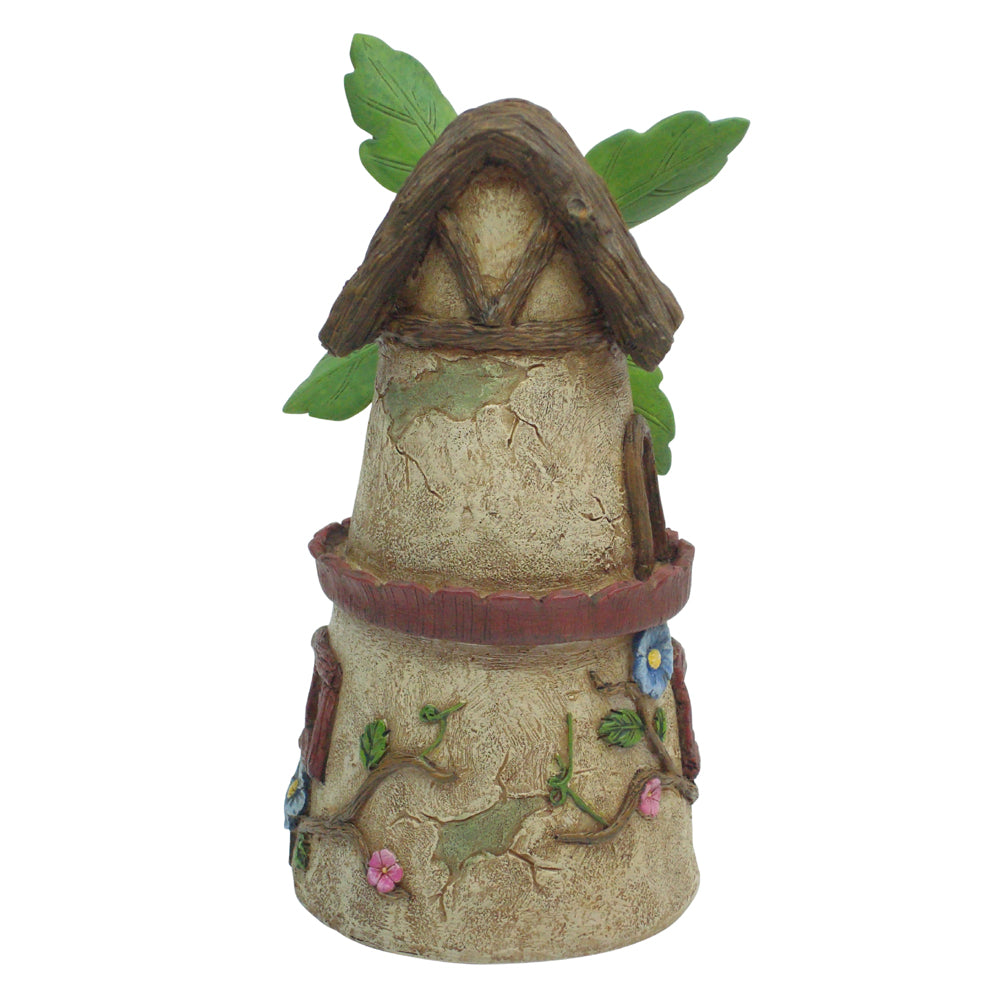 Windmill Fairy House with opening door image 1